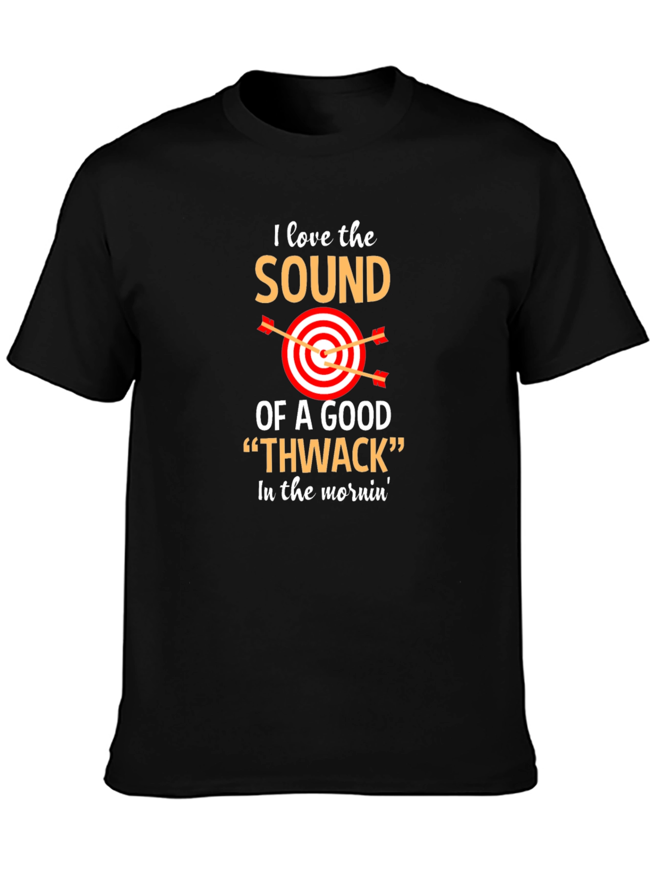 Archery Humor T-Shirt: Thwack Sound