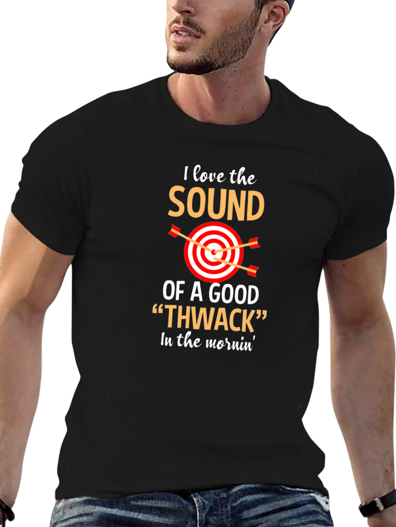Archery Humor T-Shirt: Thwack Sound