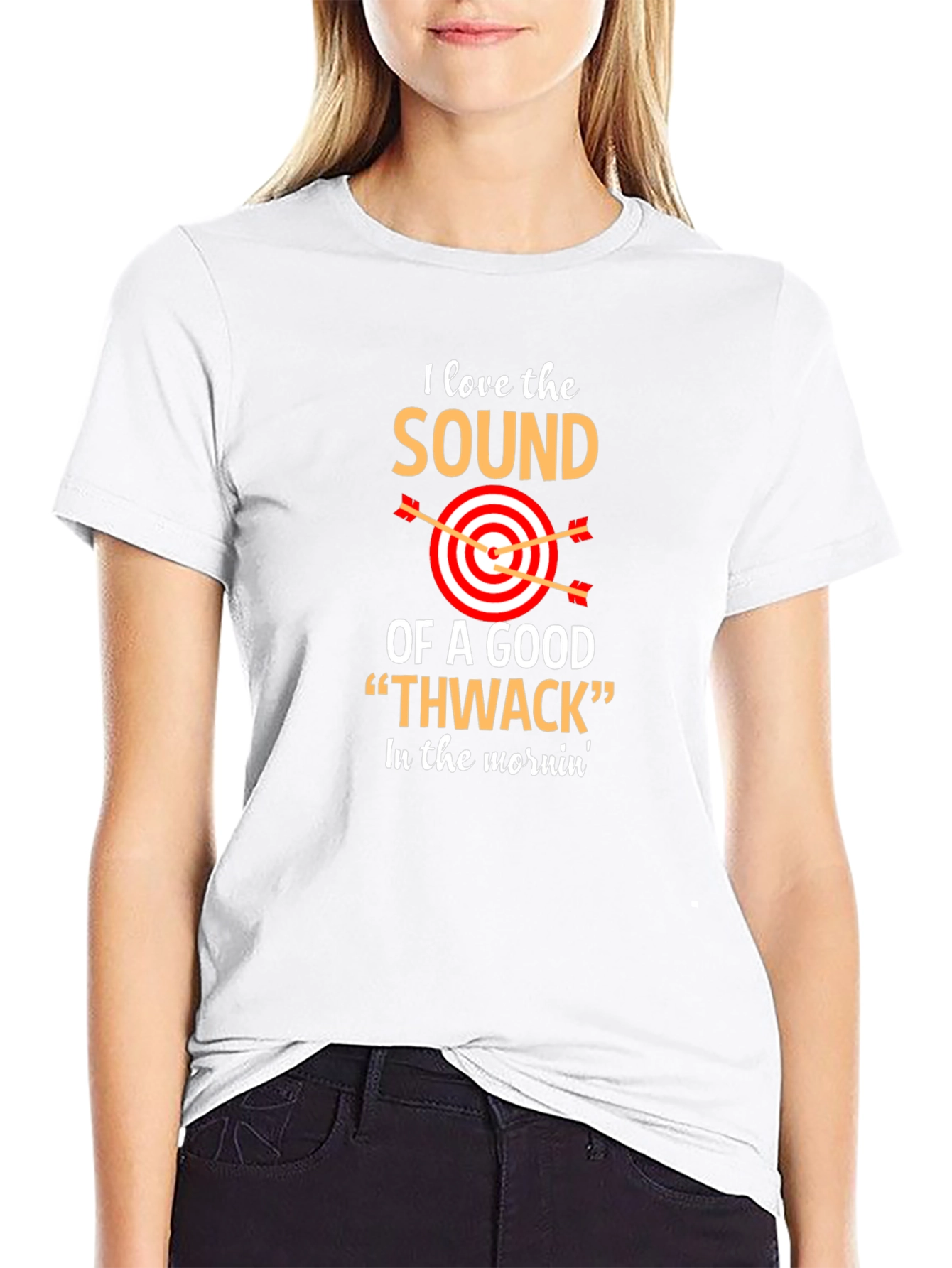 Archery Humor T-Shirt: Thwack Sound