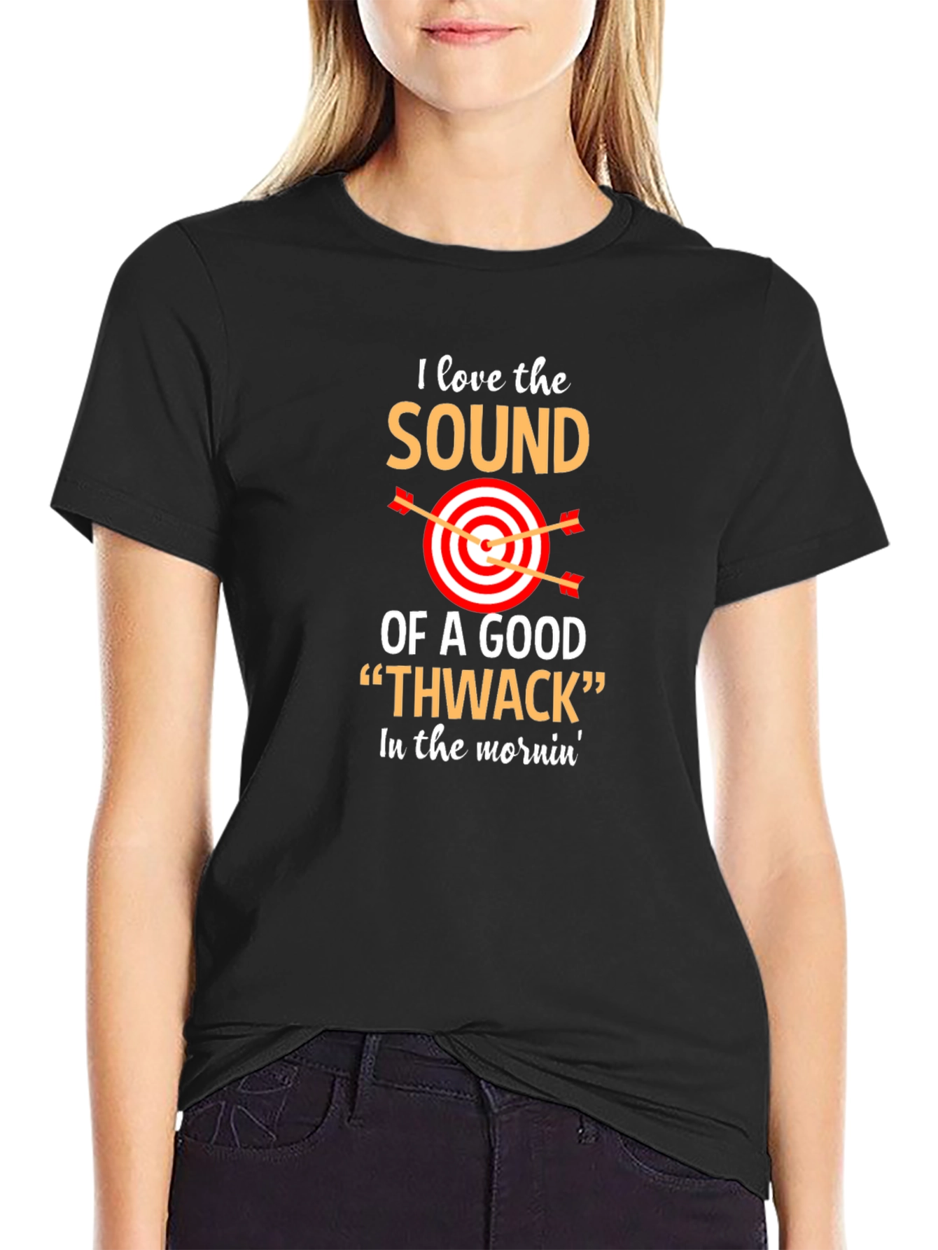Archery Humor T-Shirt: Thwack Sound