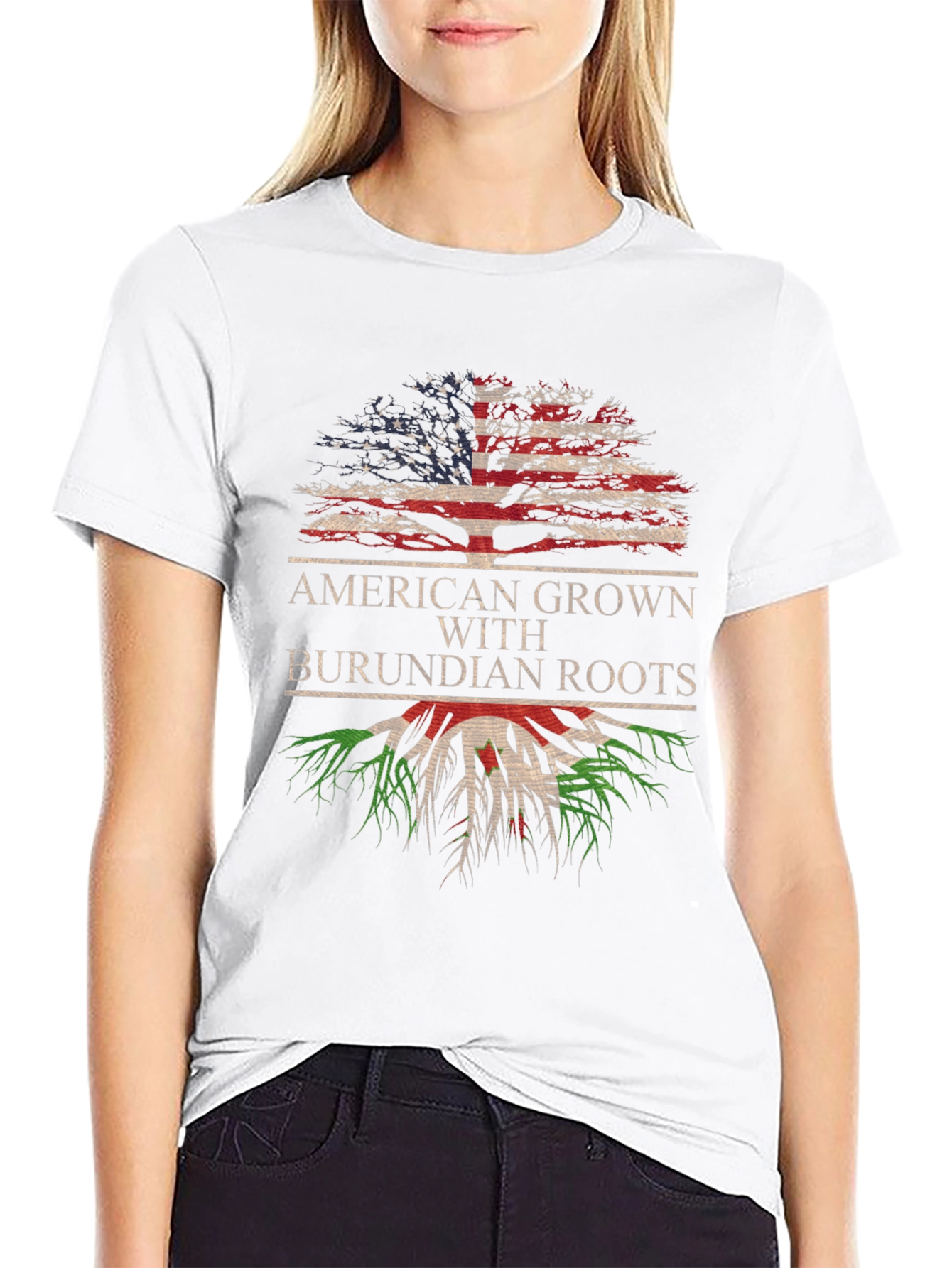 American Grown with Burundian Roots T-Shirt