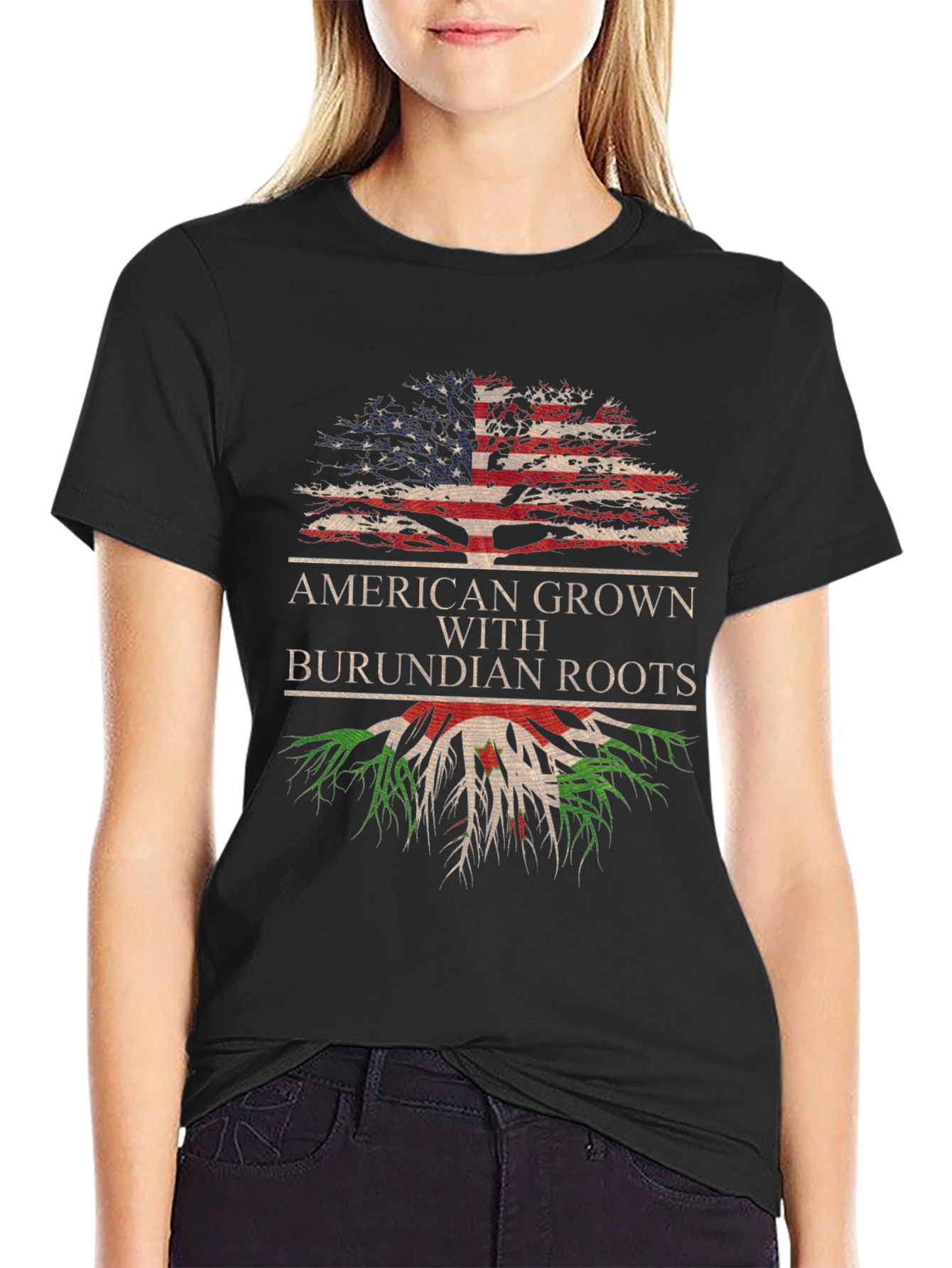 American Grown with Burundian Roots T-Shirt
