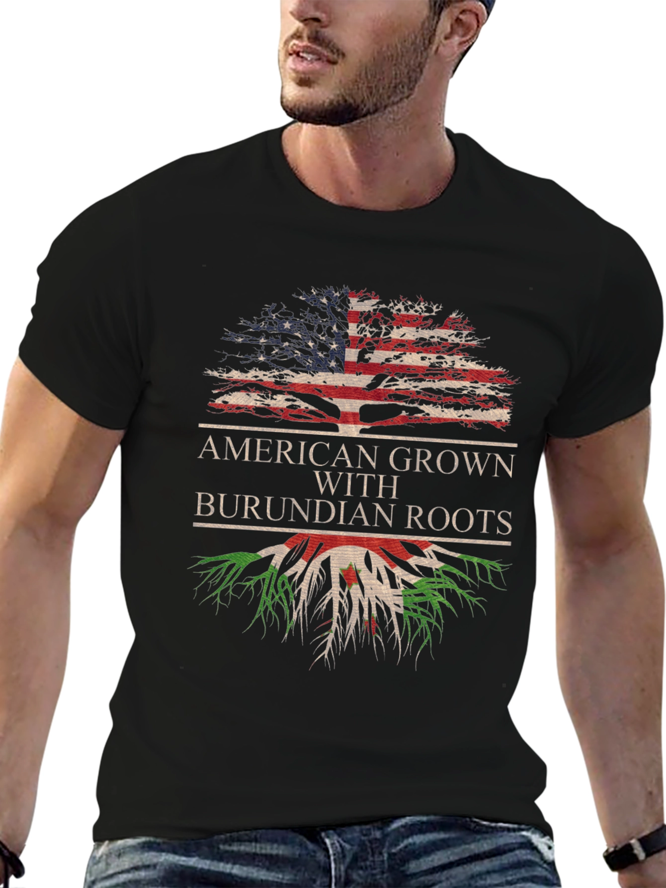 American Grown with Burundian Roots T-Shirt