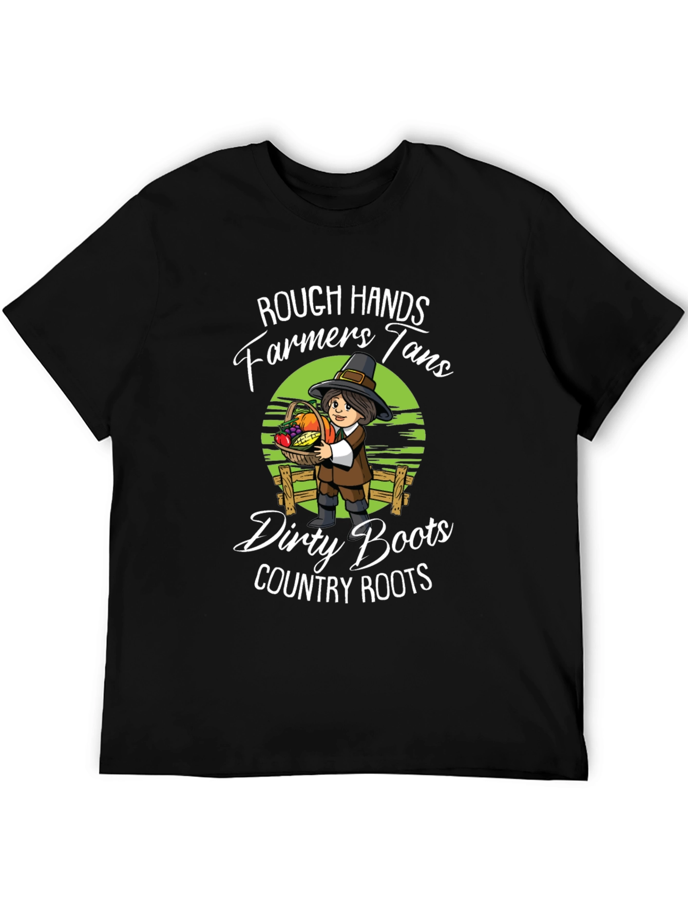 Rough Hands Farmers Thanksgiving T-Shirt