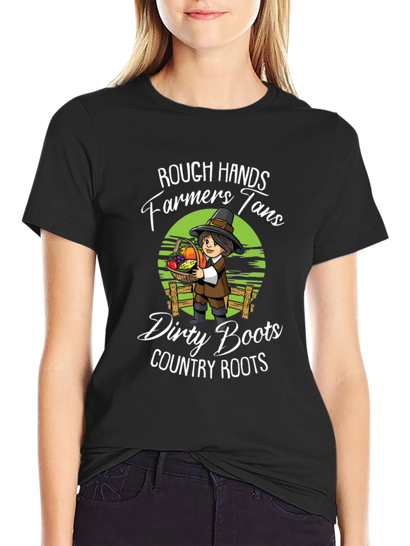 Rough Hands Farmers Thanksgiving T-Shirt