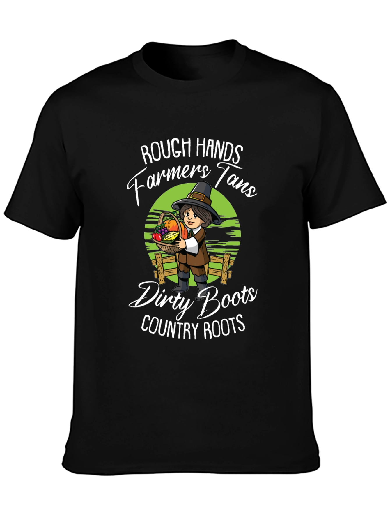 Rough Hands Farmers Thanksgiving T-Shirt