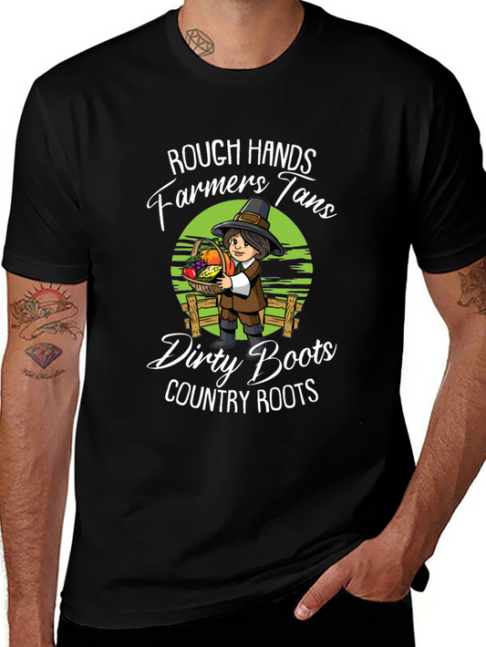 Rough Hands Farmers Thanksgiving T-Shirt