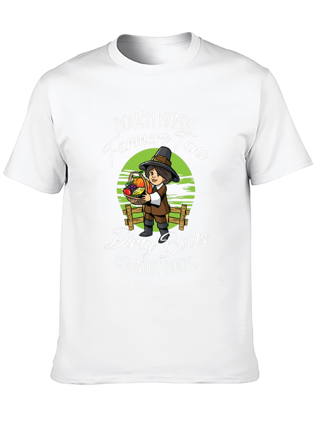 Rough Hands Farmers Thanksgiving T-Shirt