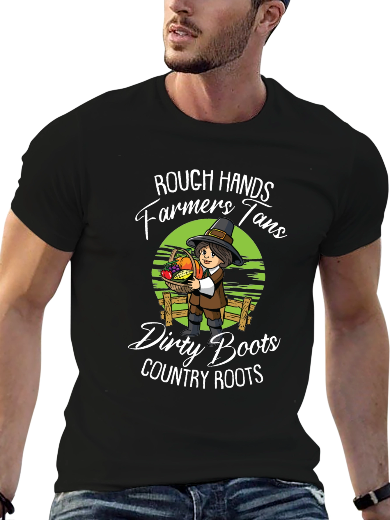 Rough Hands Farmers Thanksgiving T-Shirt