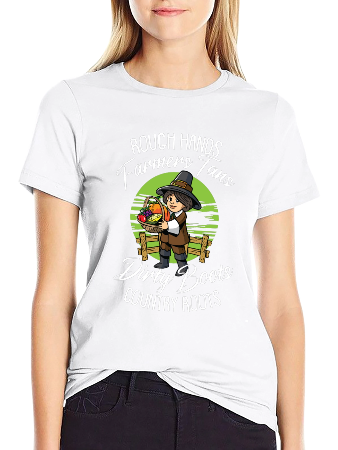 Rough Hands Farmers Thanksgiving T-Shirt