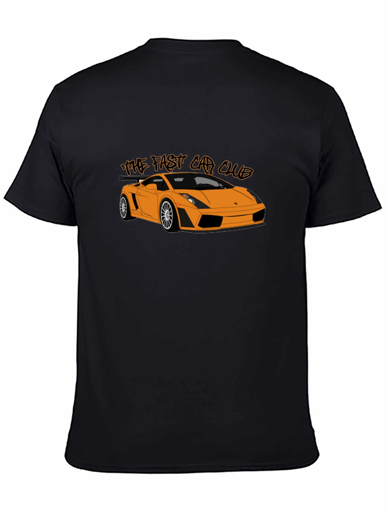 Fast Car Club Graphic Tee - Sleek Automotive Design