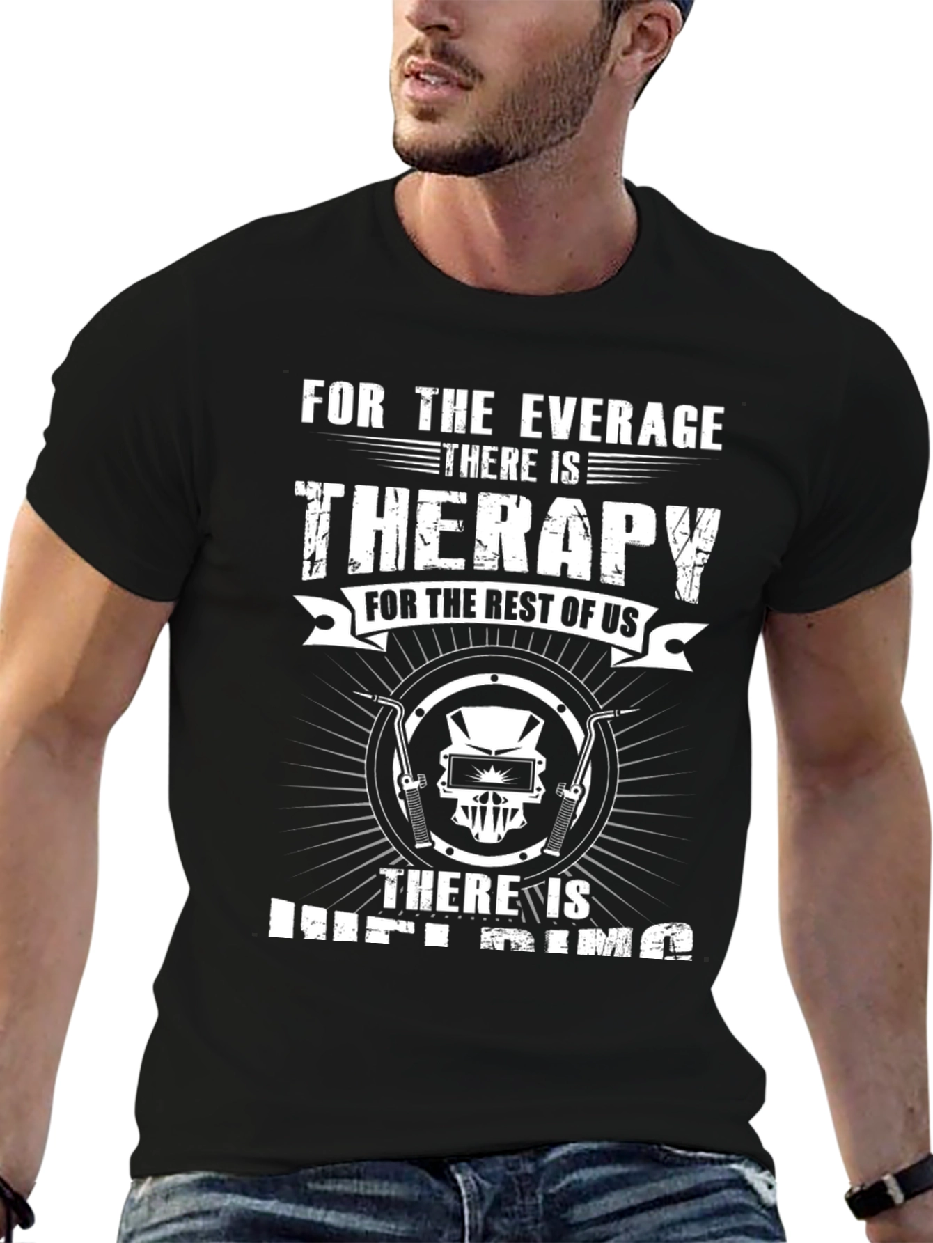 Welding is Therapy T-Shirt - For Welders