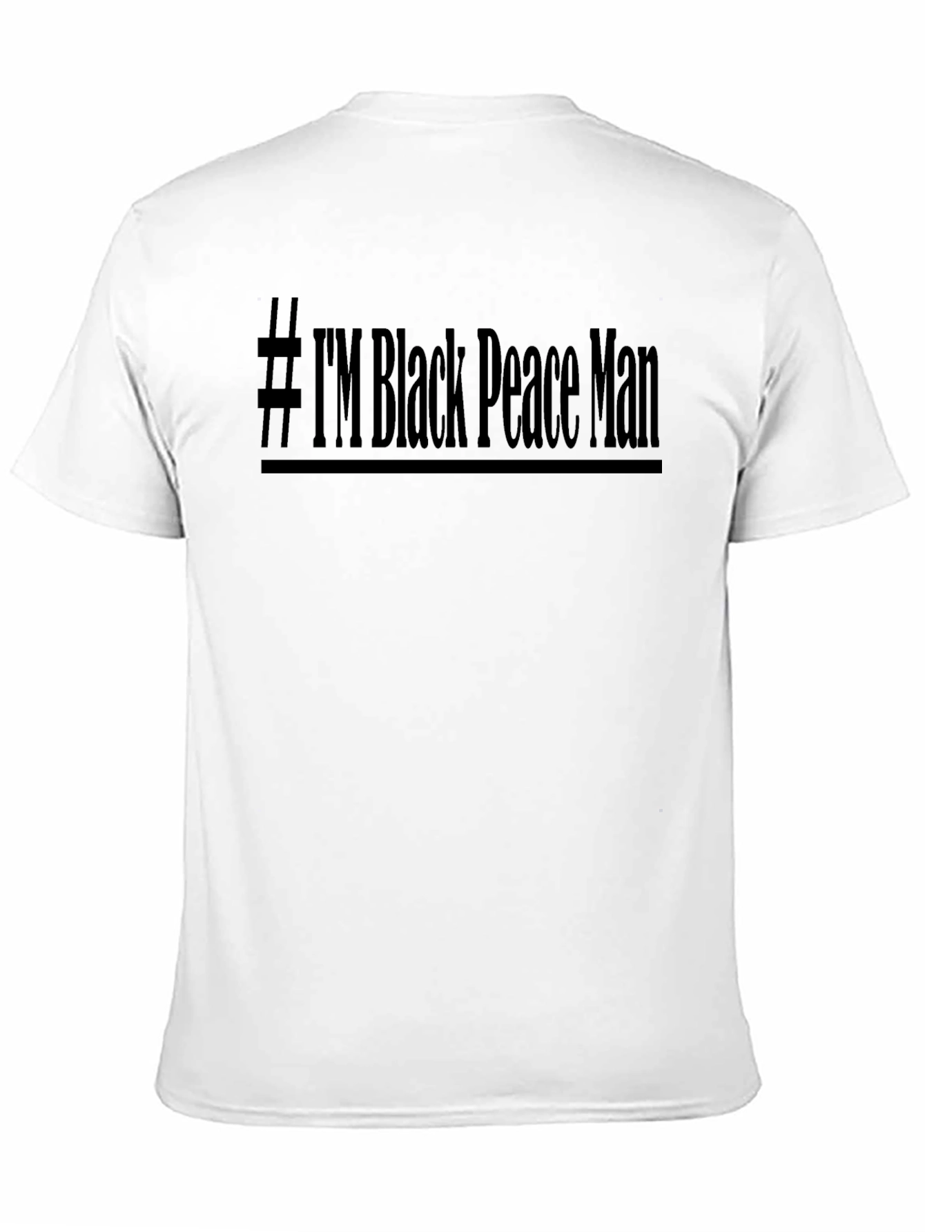 Im Black Peace Man T-Shirt