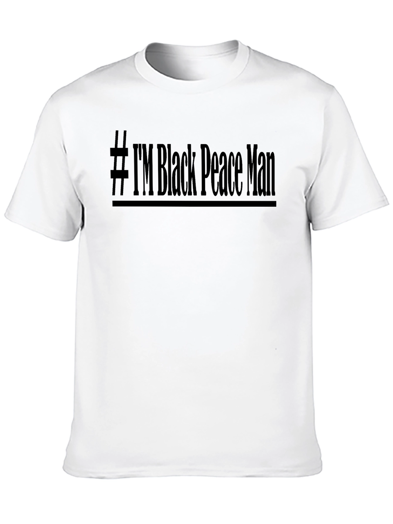 Im Black Peace Man T-Shirt