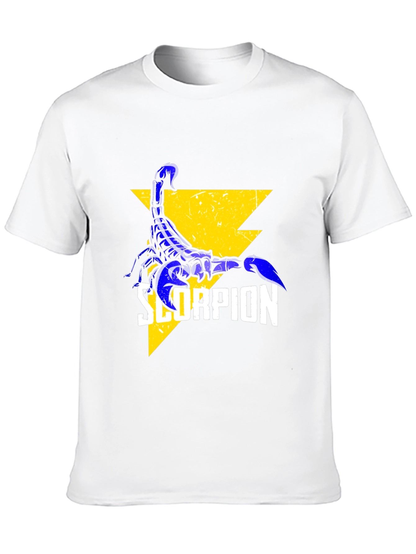 Scorpion Graphic Print Black T-Shirt