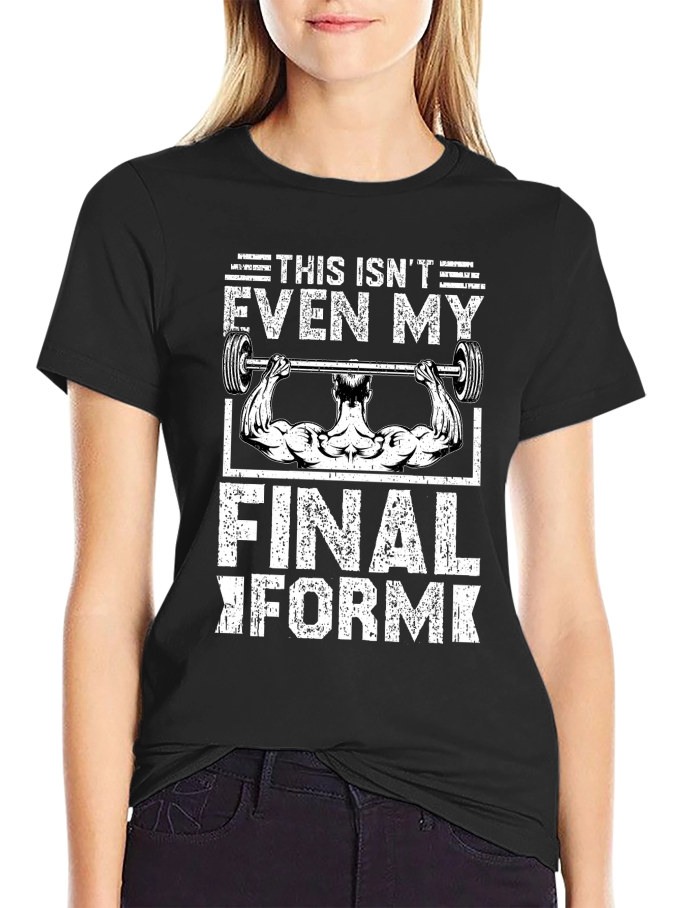 Gym Motivation T-Shirt: Not My Final Form