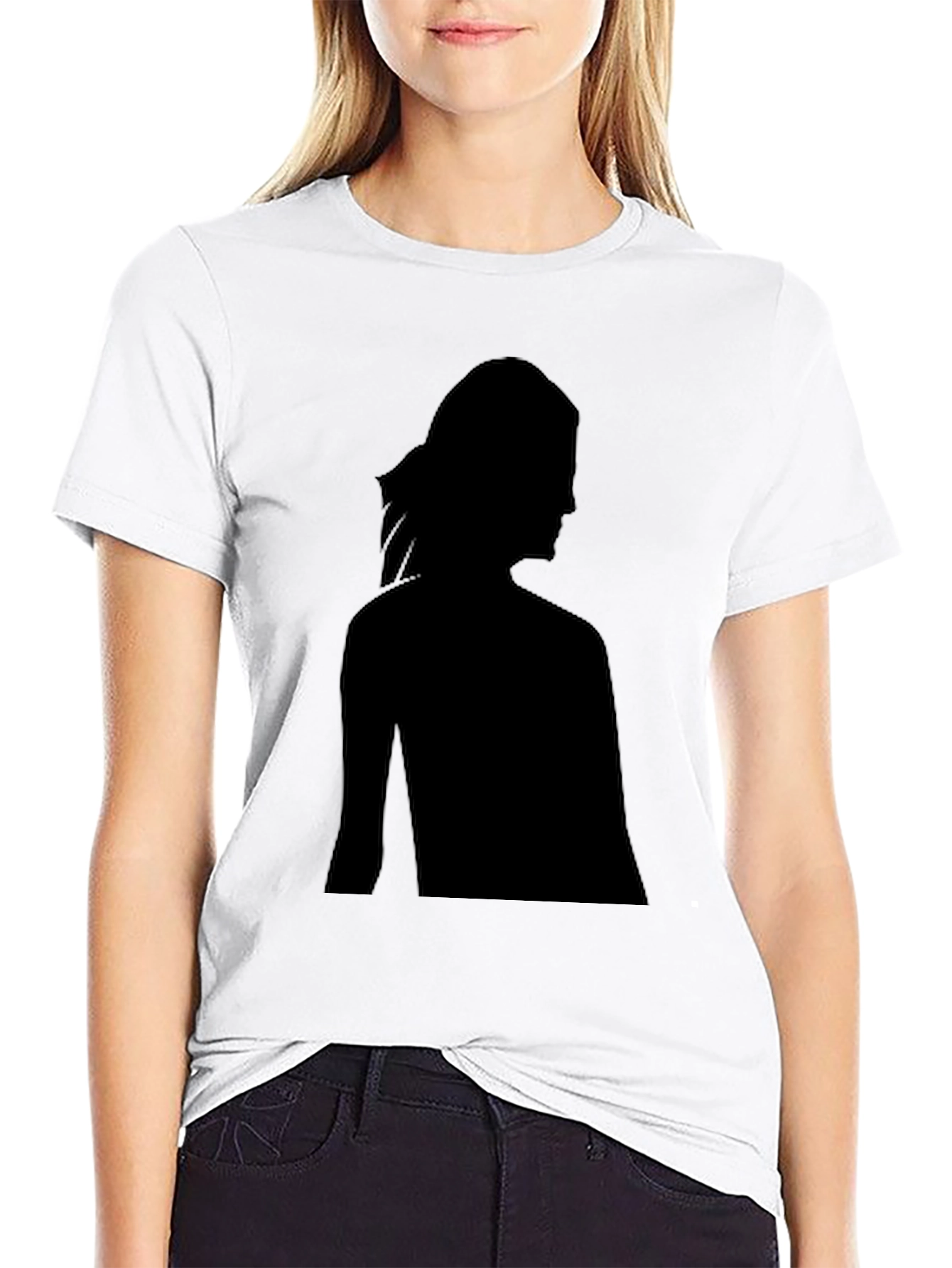 Silhouette Graphic Tee - Classic Black Shirt