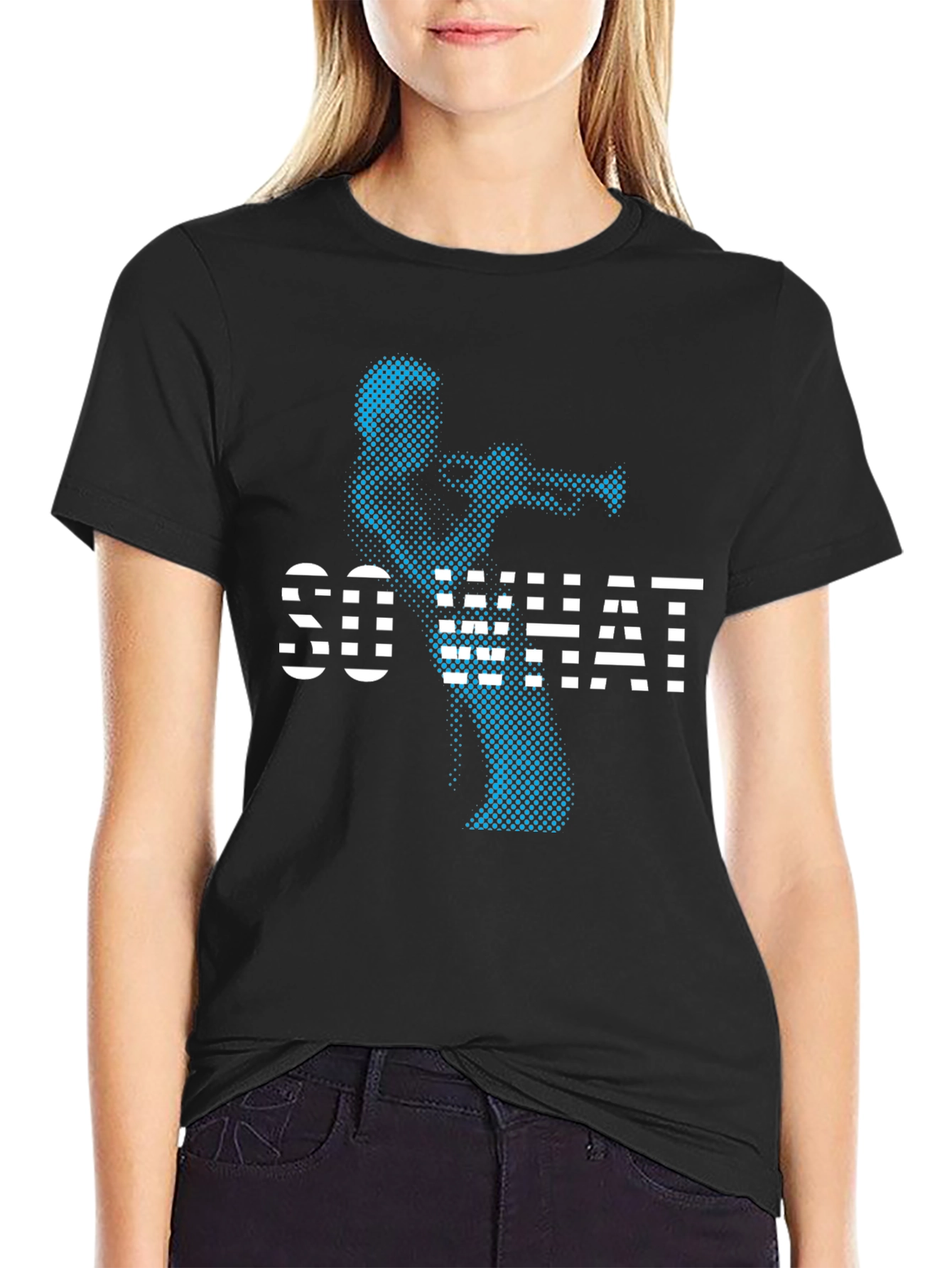 Cool So What T-Shirt - Black Graphic Tee
