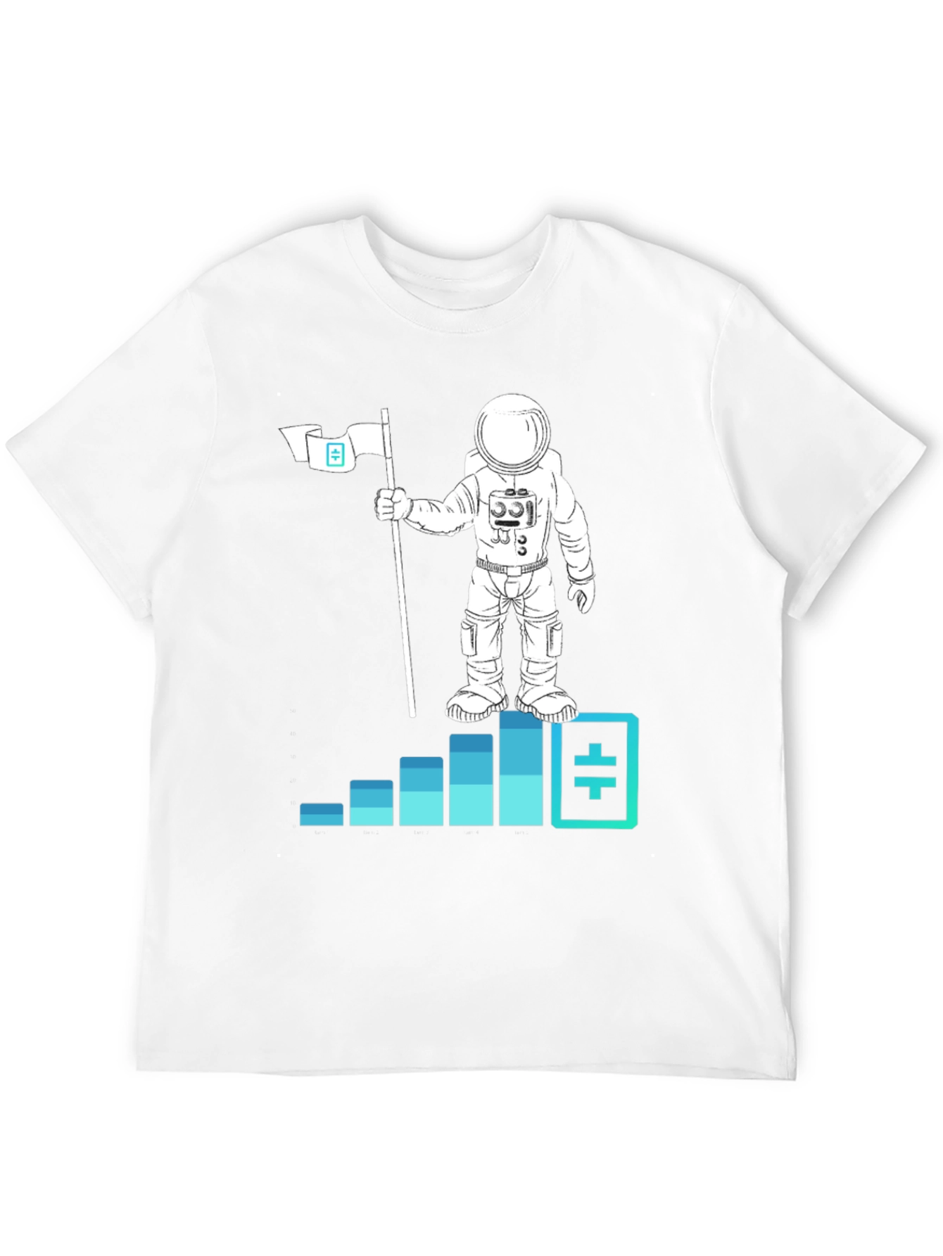 Theta Astronaut T-Shirt - Crypto Moon Landing Tee