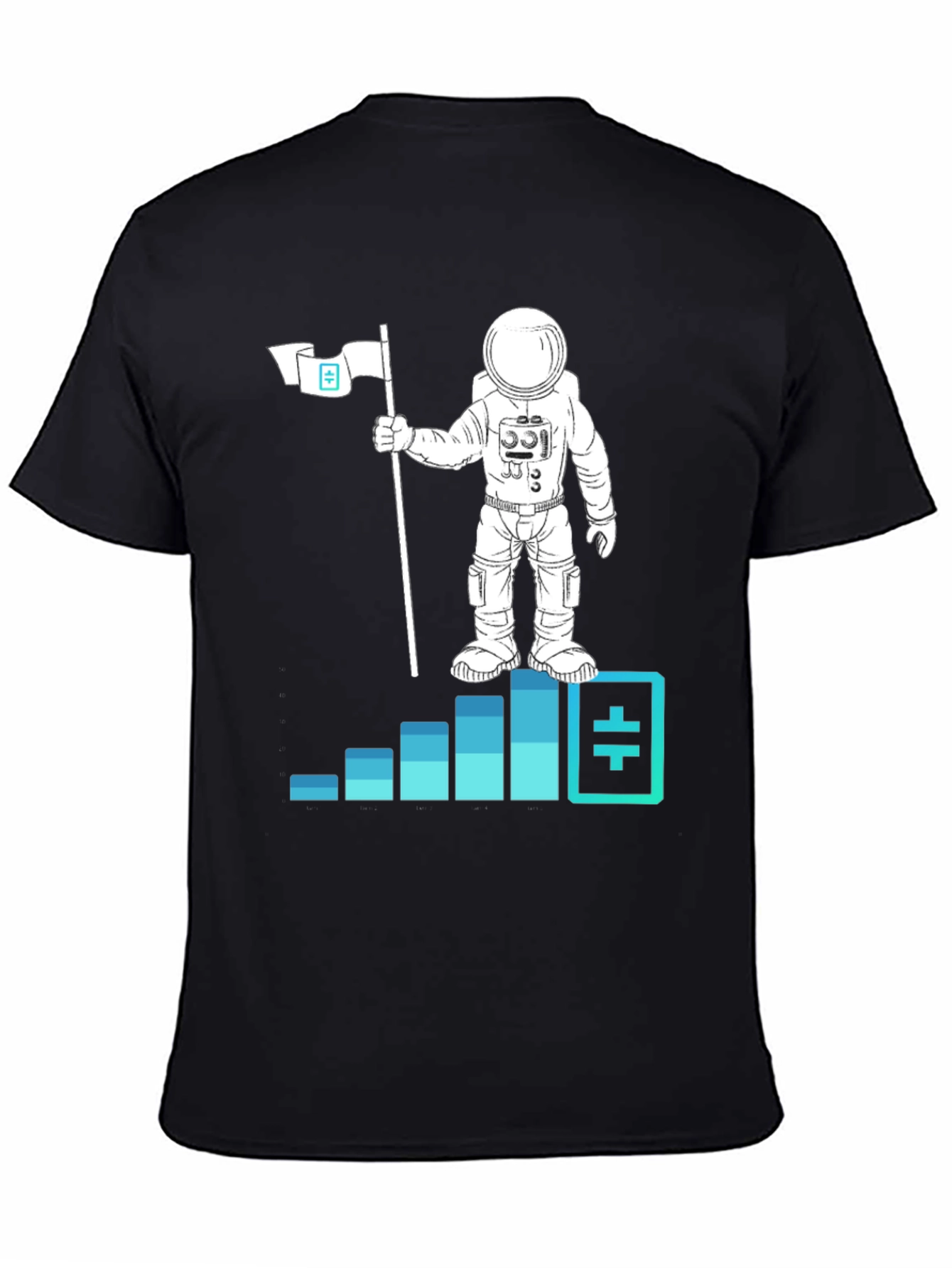 Theta Astronaut T-Shirt - Crypto Moon Landing Tee