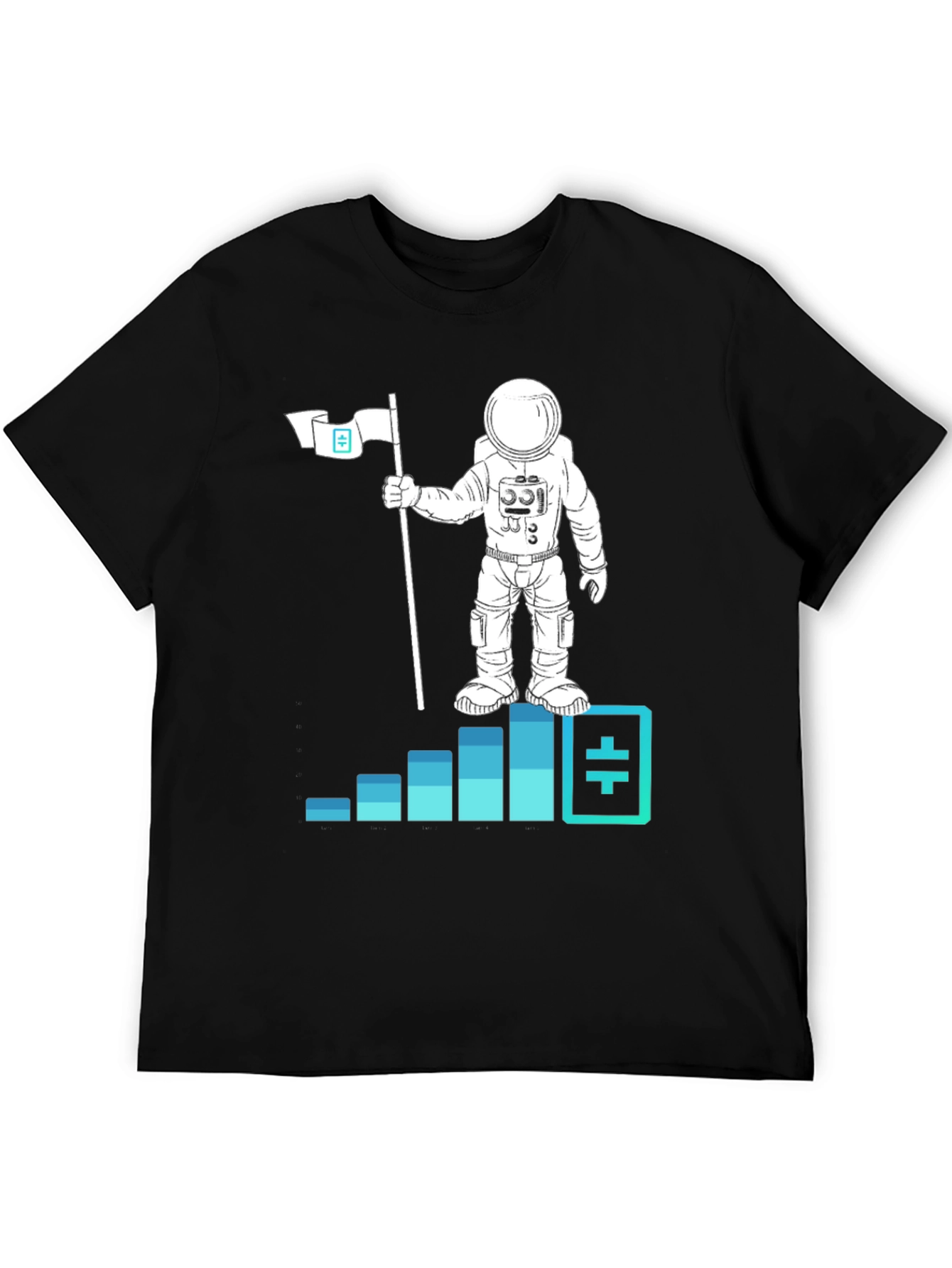 Theta Astronaut T-Shirt - Crypto Moon Landing Tee