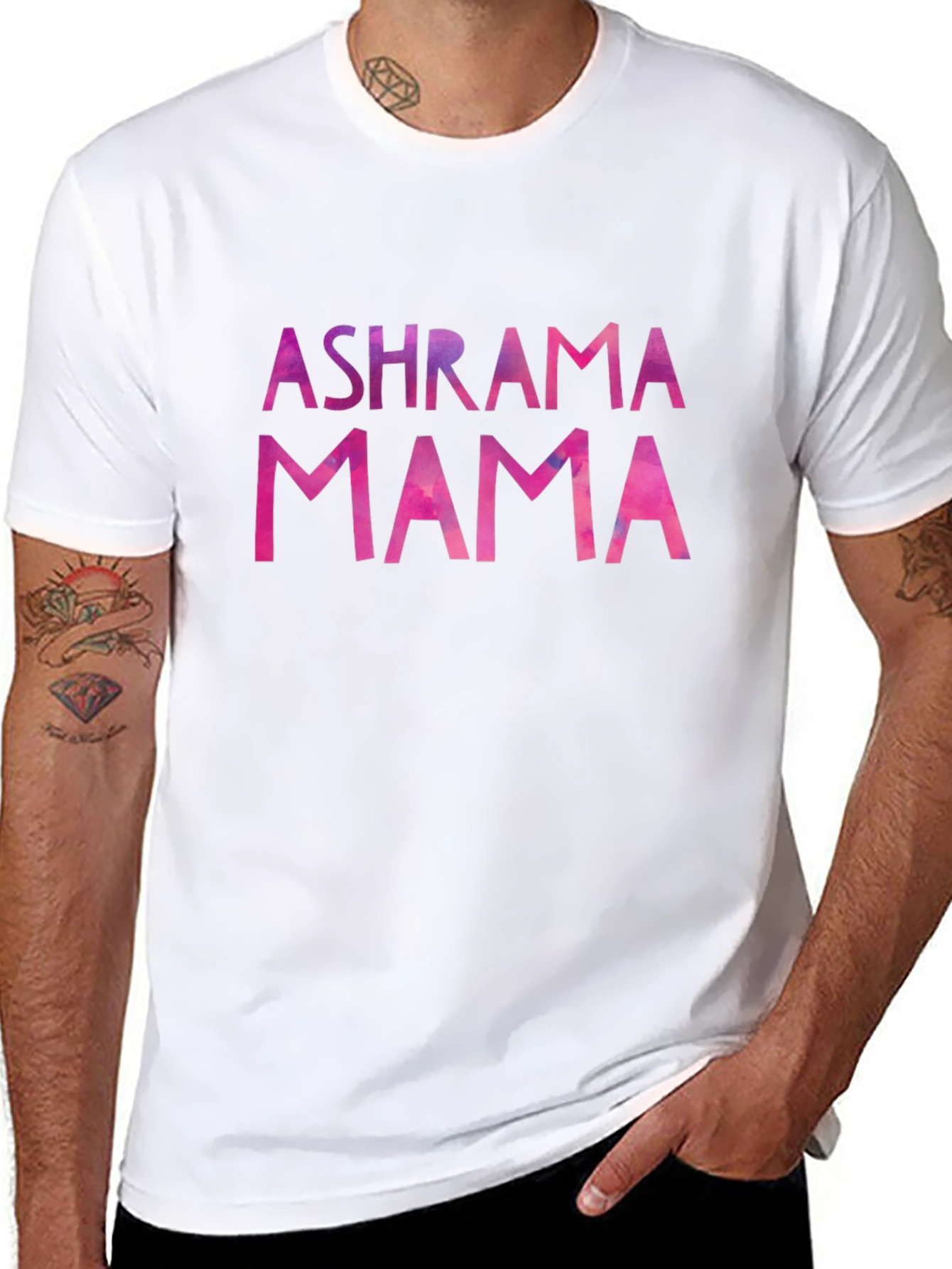Ashrama Mama Graphic Tee - Stylish Comfort