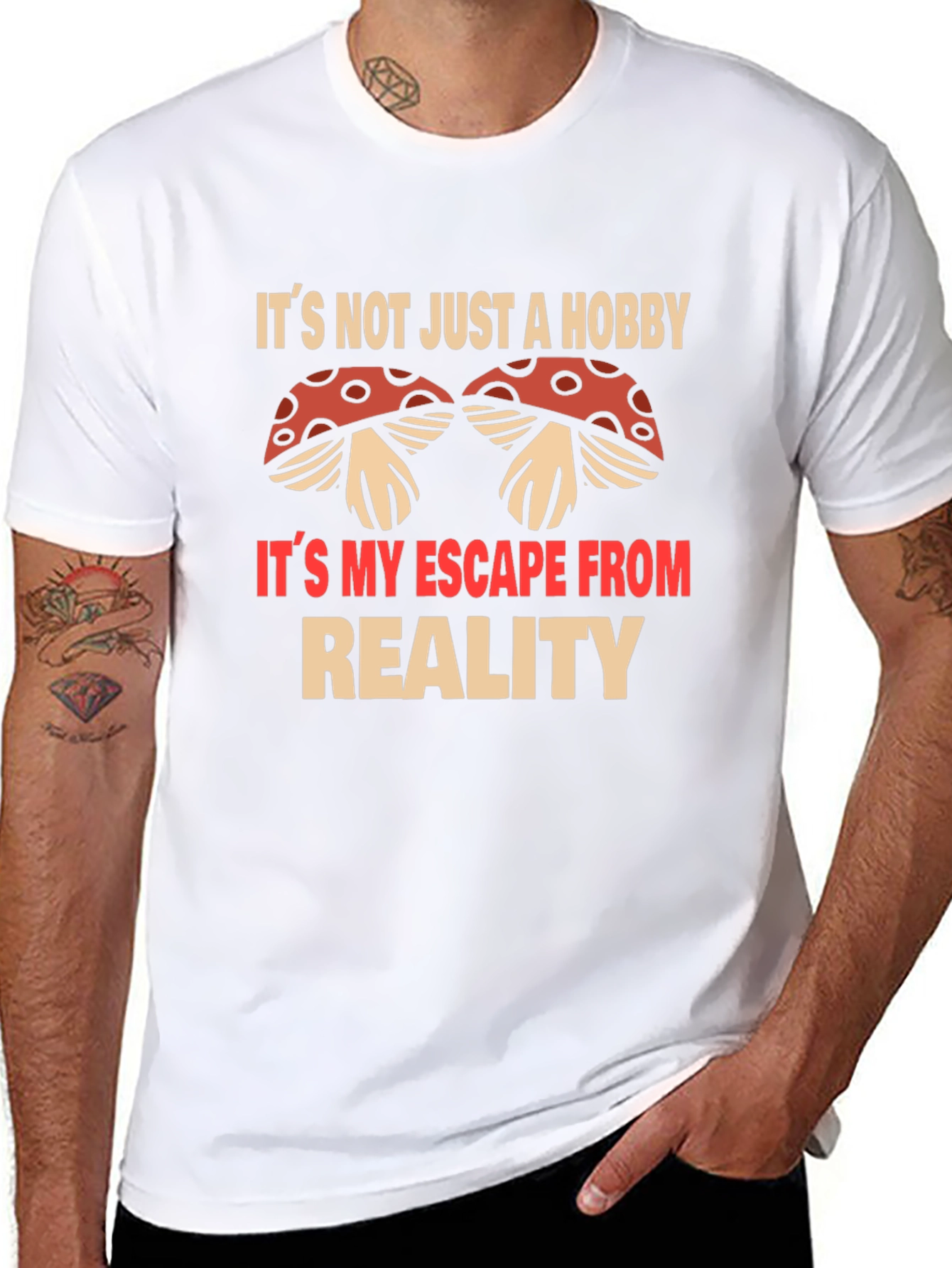 Mushroom Lovers Tee - Escape from Reality T-Shirt