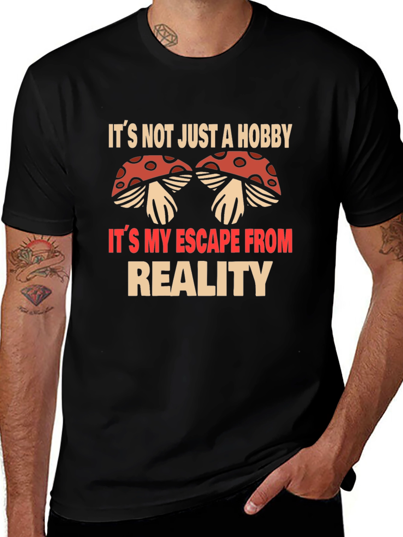 Mushroom Lovers Tee - Escape from Reality T-Shirt