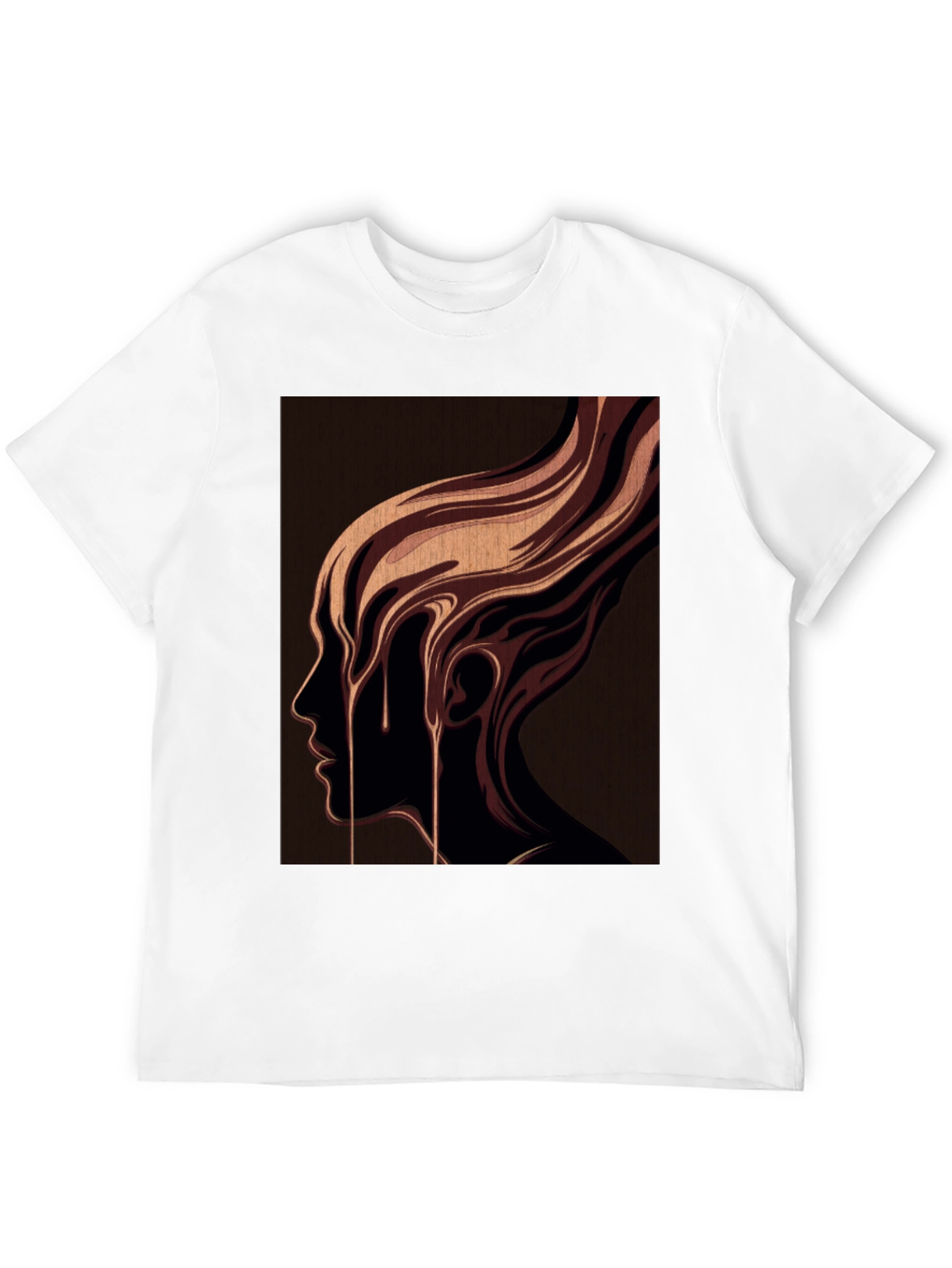 Abstract Woman Face Graphic Tee