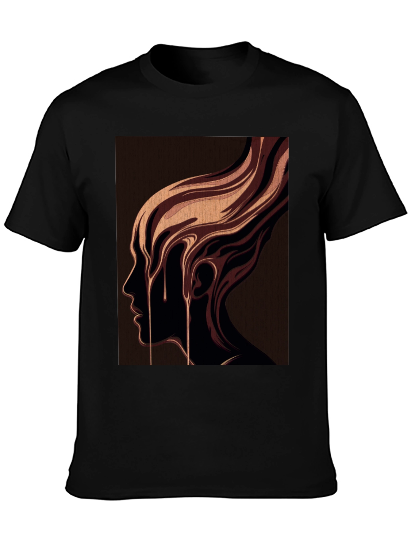 Abstract Woman Face Graphic Tee