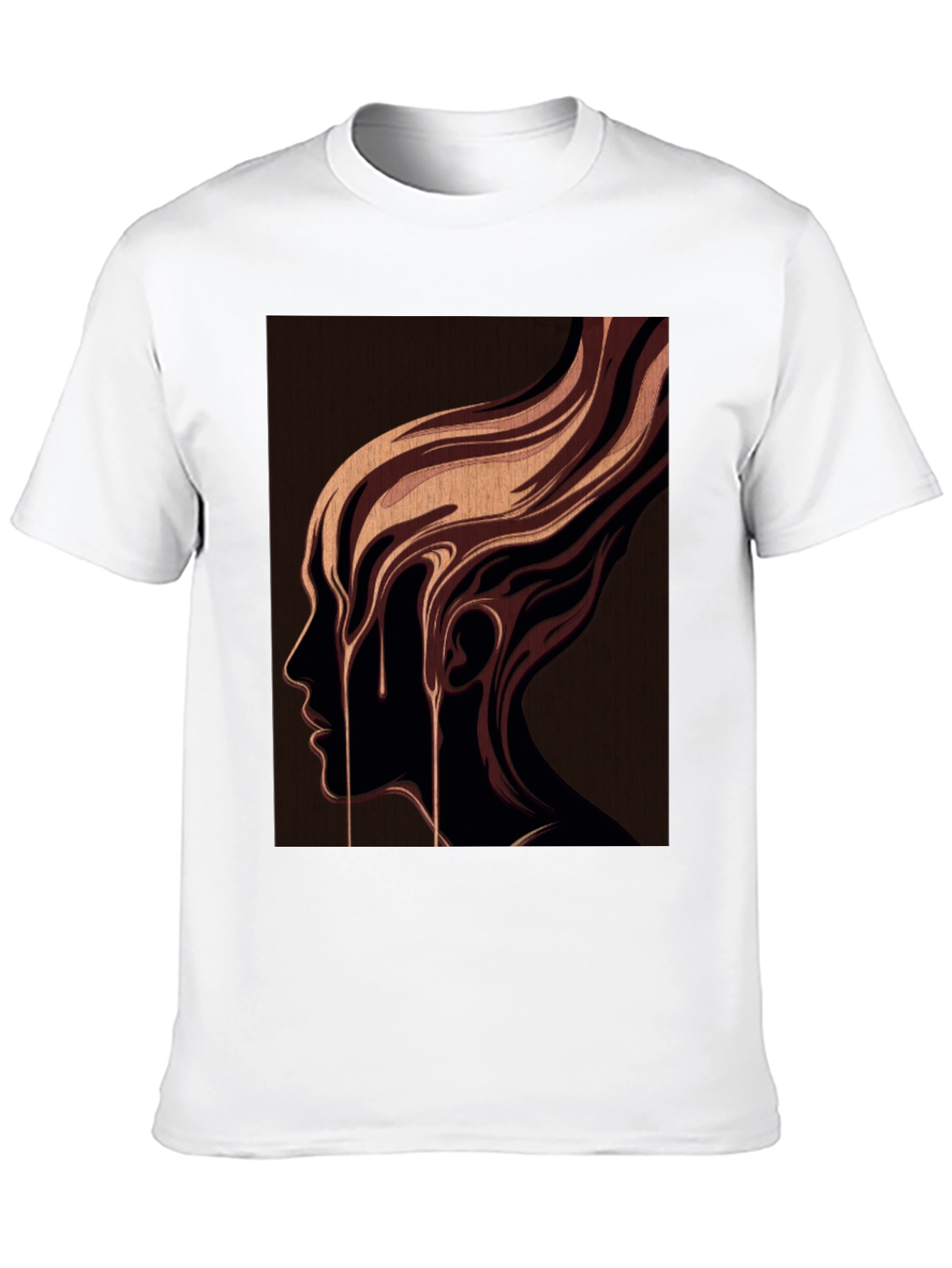 Abstract Woman Face Graphic Tee