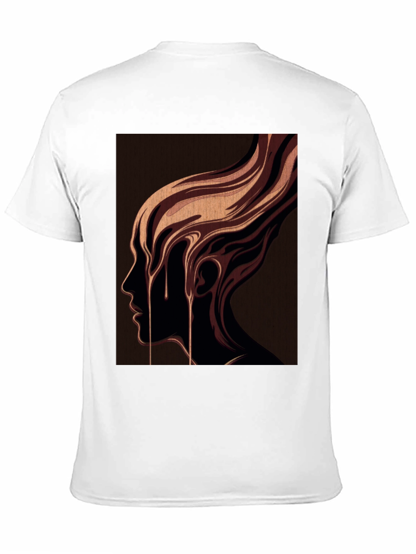 Abstract Woman Face Graphic Tee