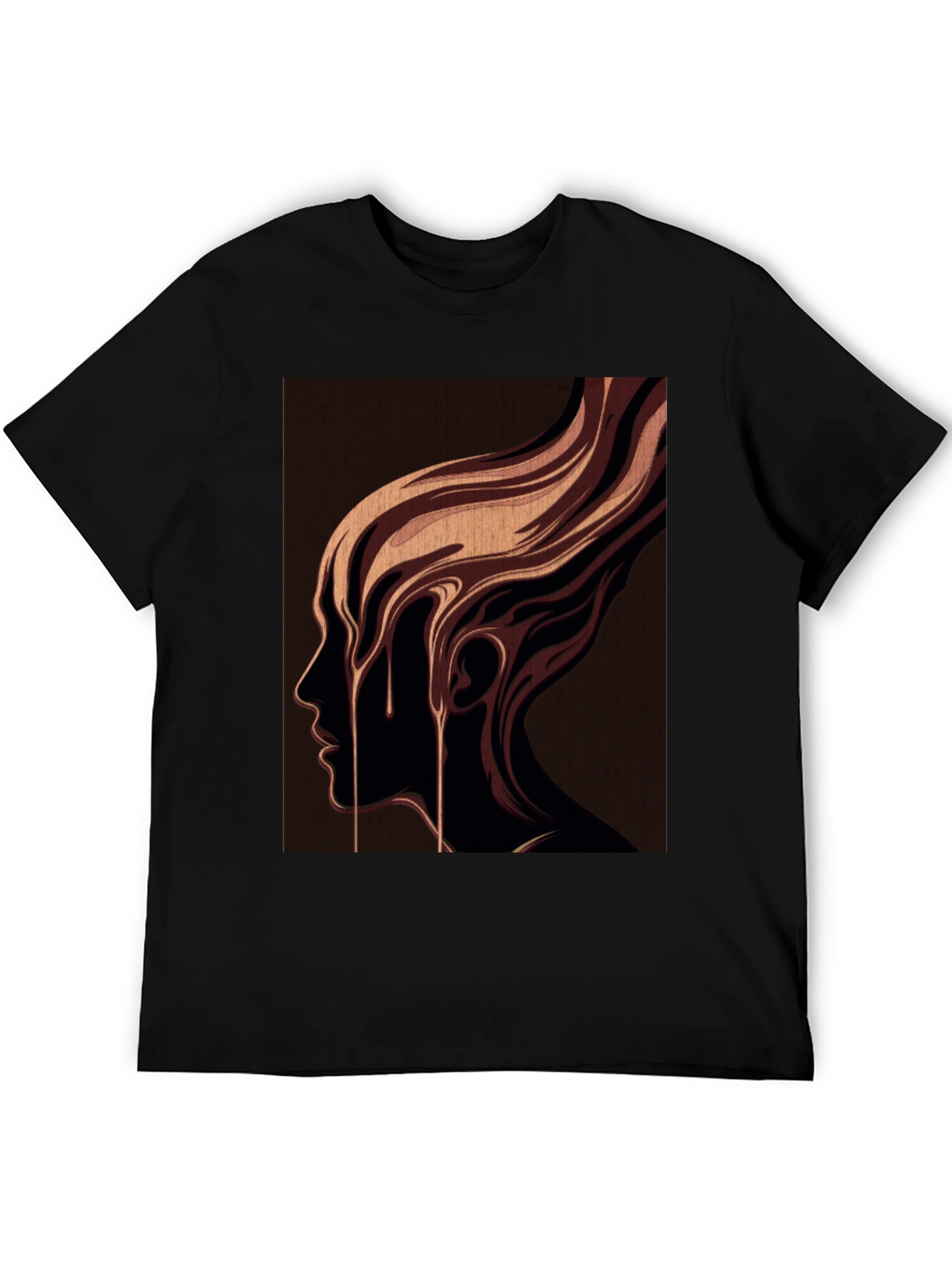 Abstract Woman Face Graphic Tee