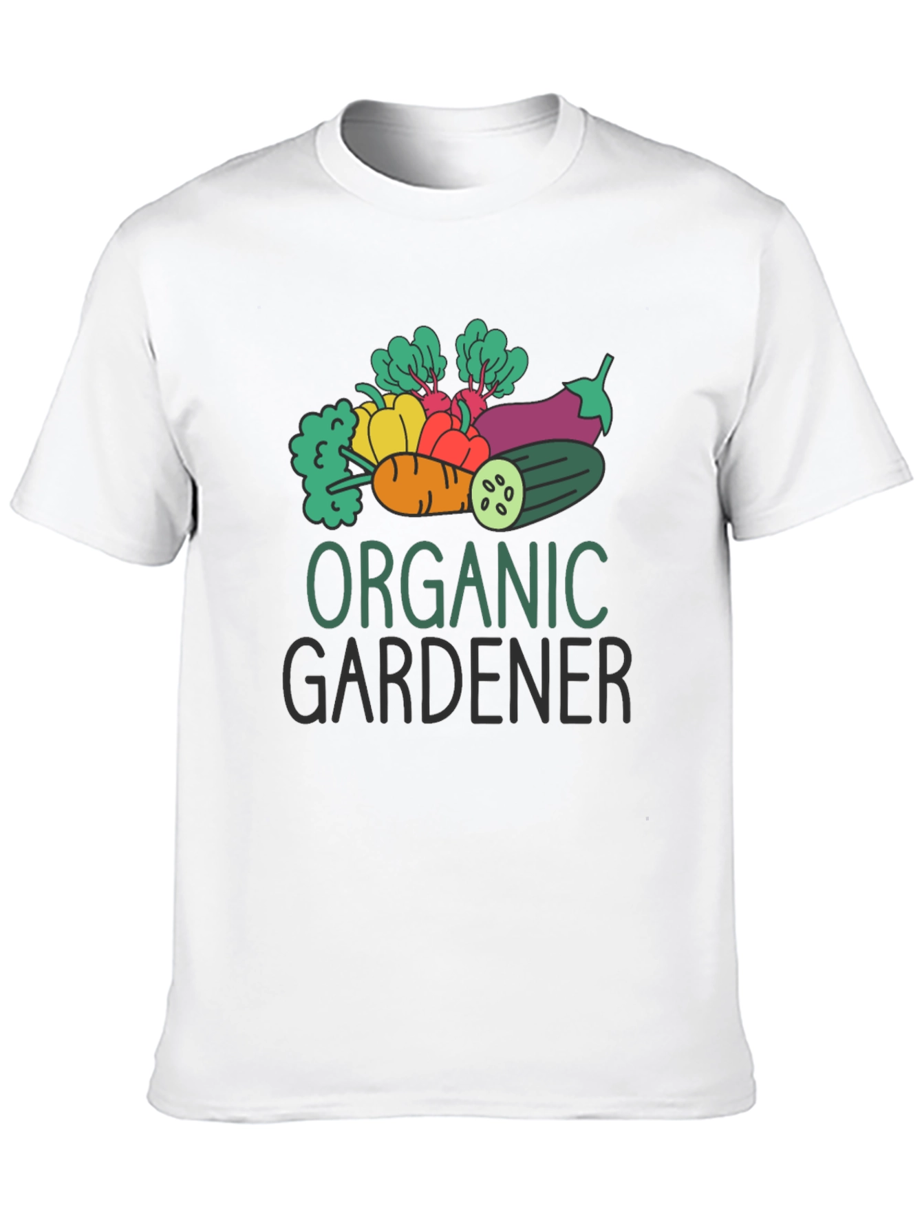 Organic Gardener Graphic Tee - Black Cotton T-Shirt