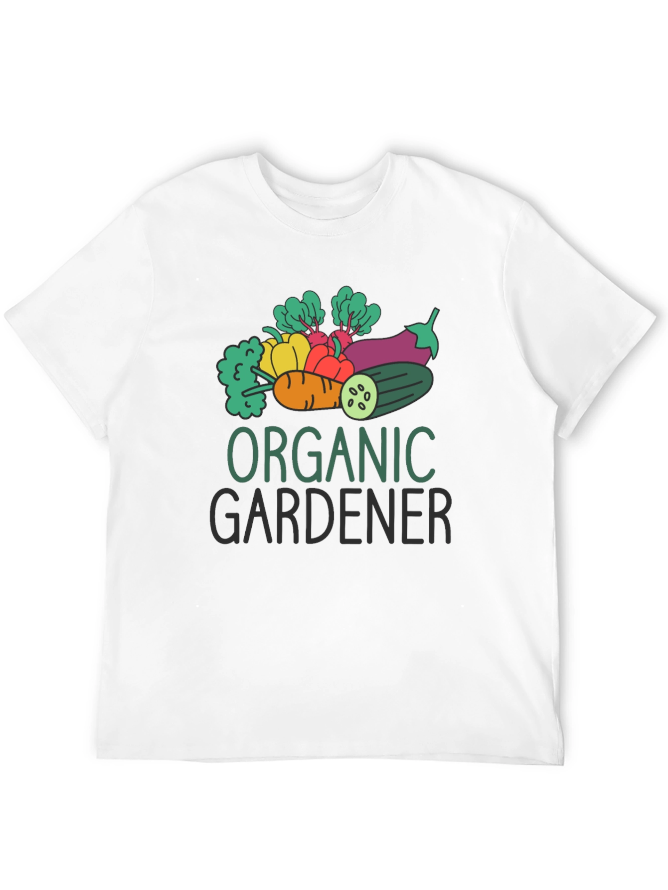 Organic Gardener Graphic Tee - Black Cotton T-Shirt