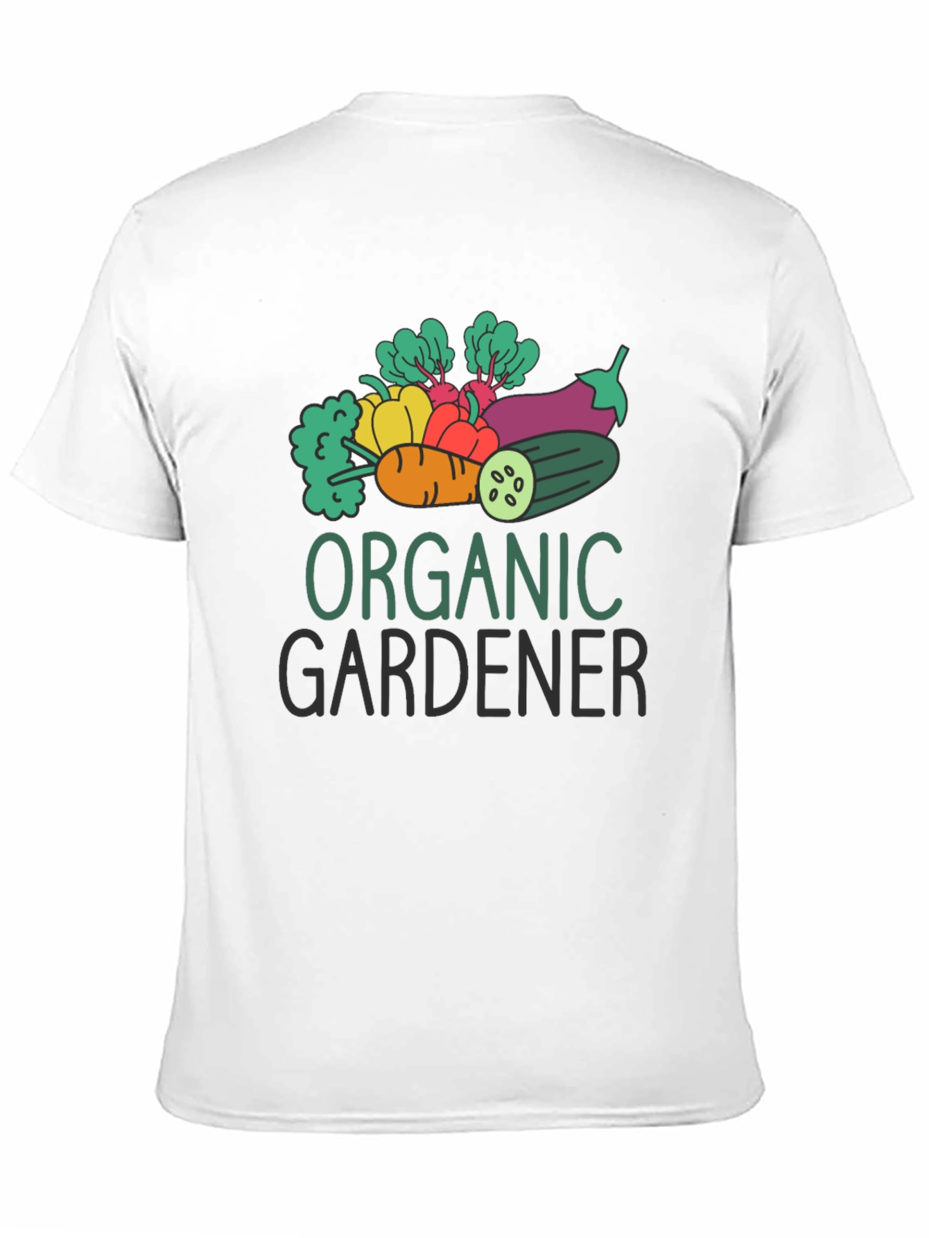 Organic Gardener Graphic Tee - Black Cotton T-Shirt