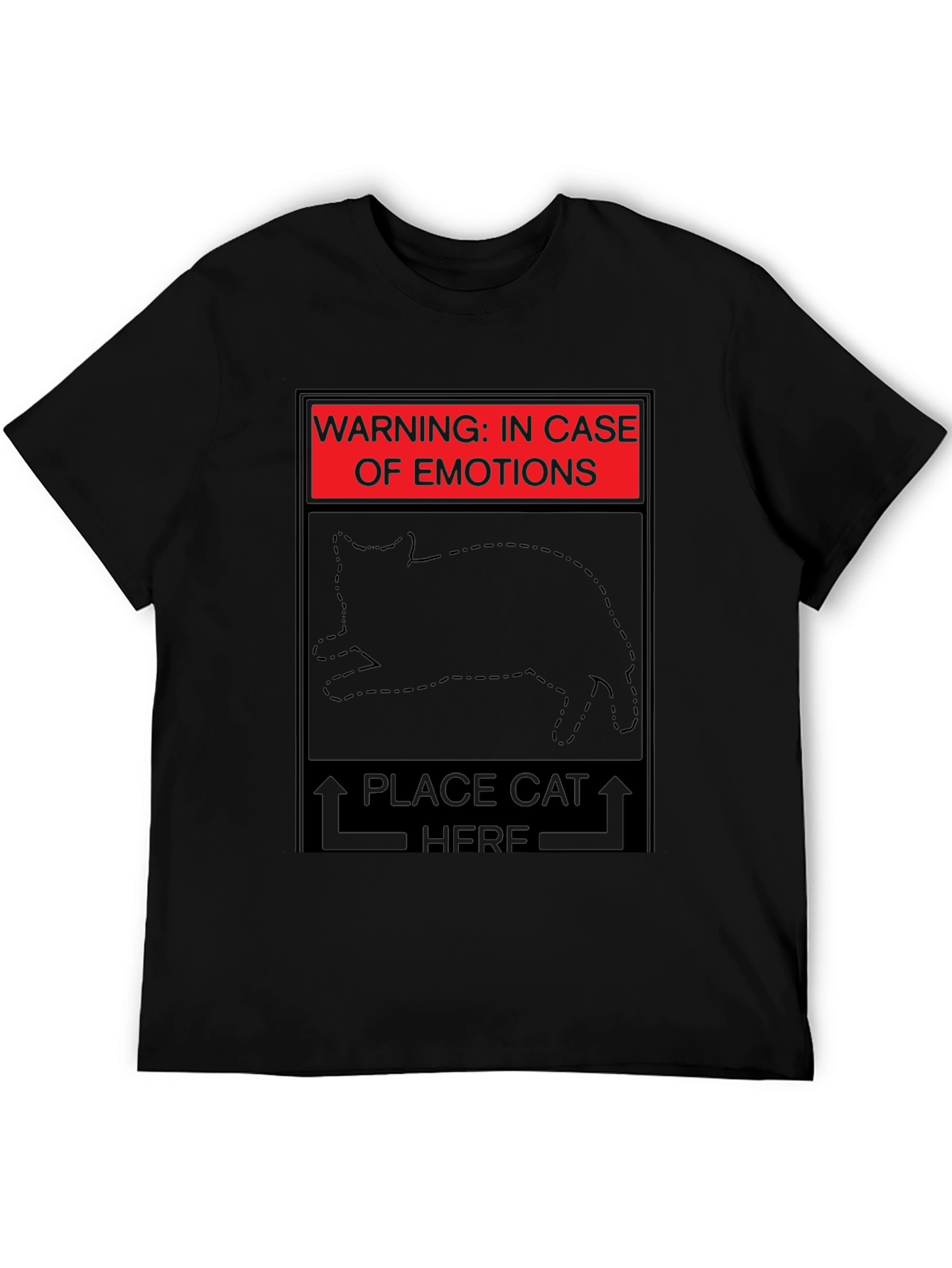 In Case of Emotions Cat T-Shirt