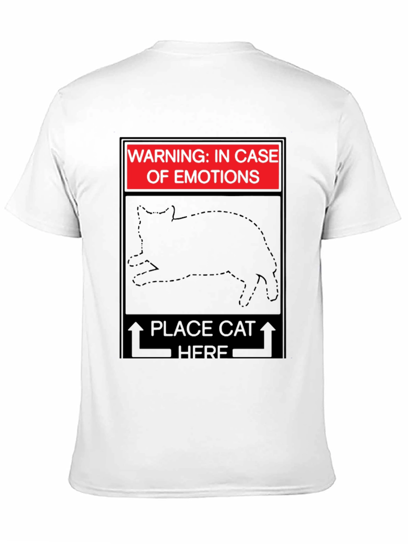 In Case of Emotions Cat T-Shirt