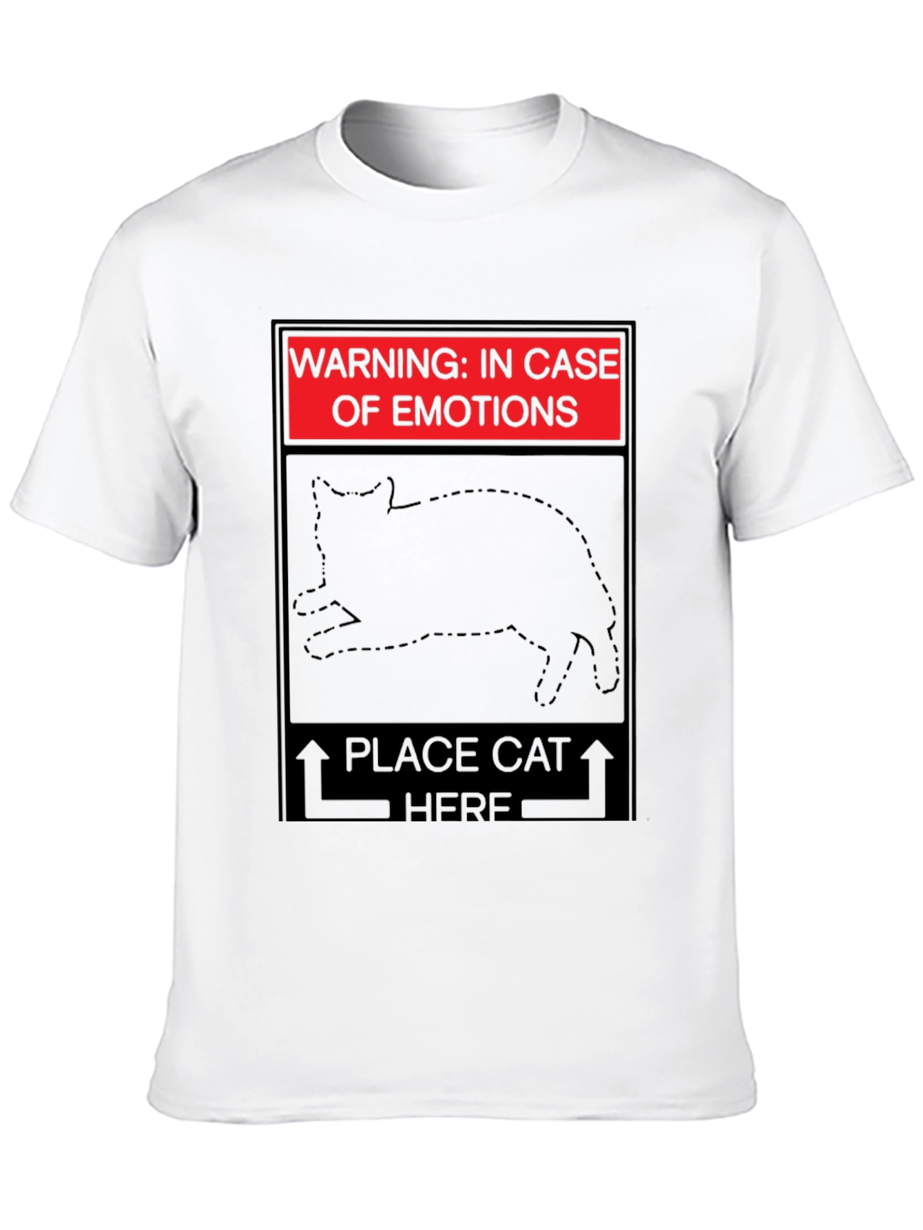 In Case of Emotions Cat T-Shirt