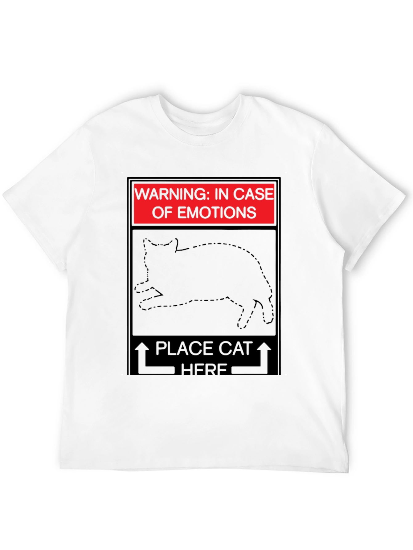 In Case of Emotions Cat T-Shirt