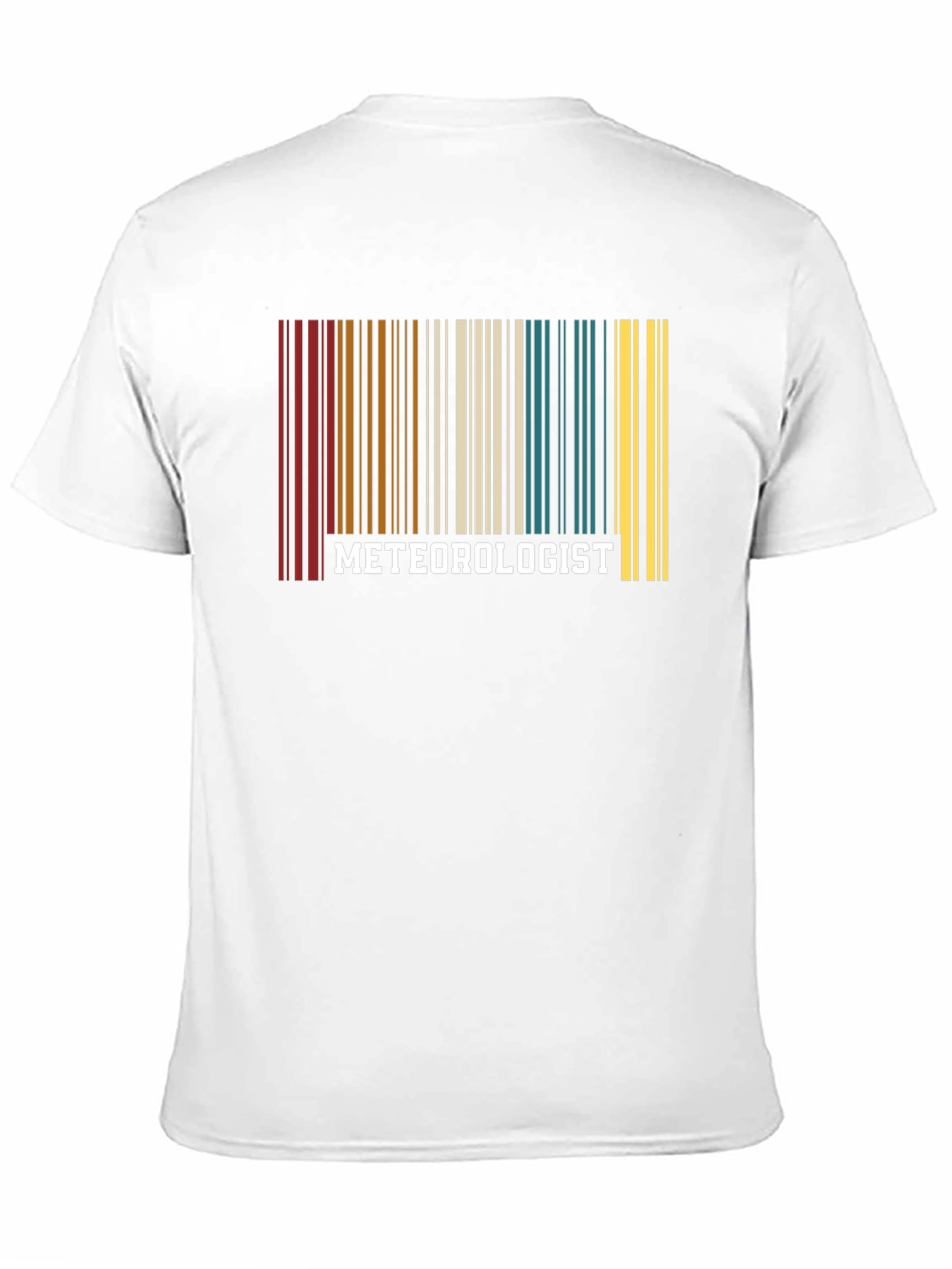 Meteorologist Barcode T-Shirt - Weather Science Gift