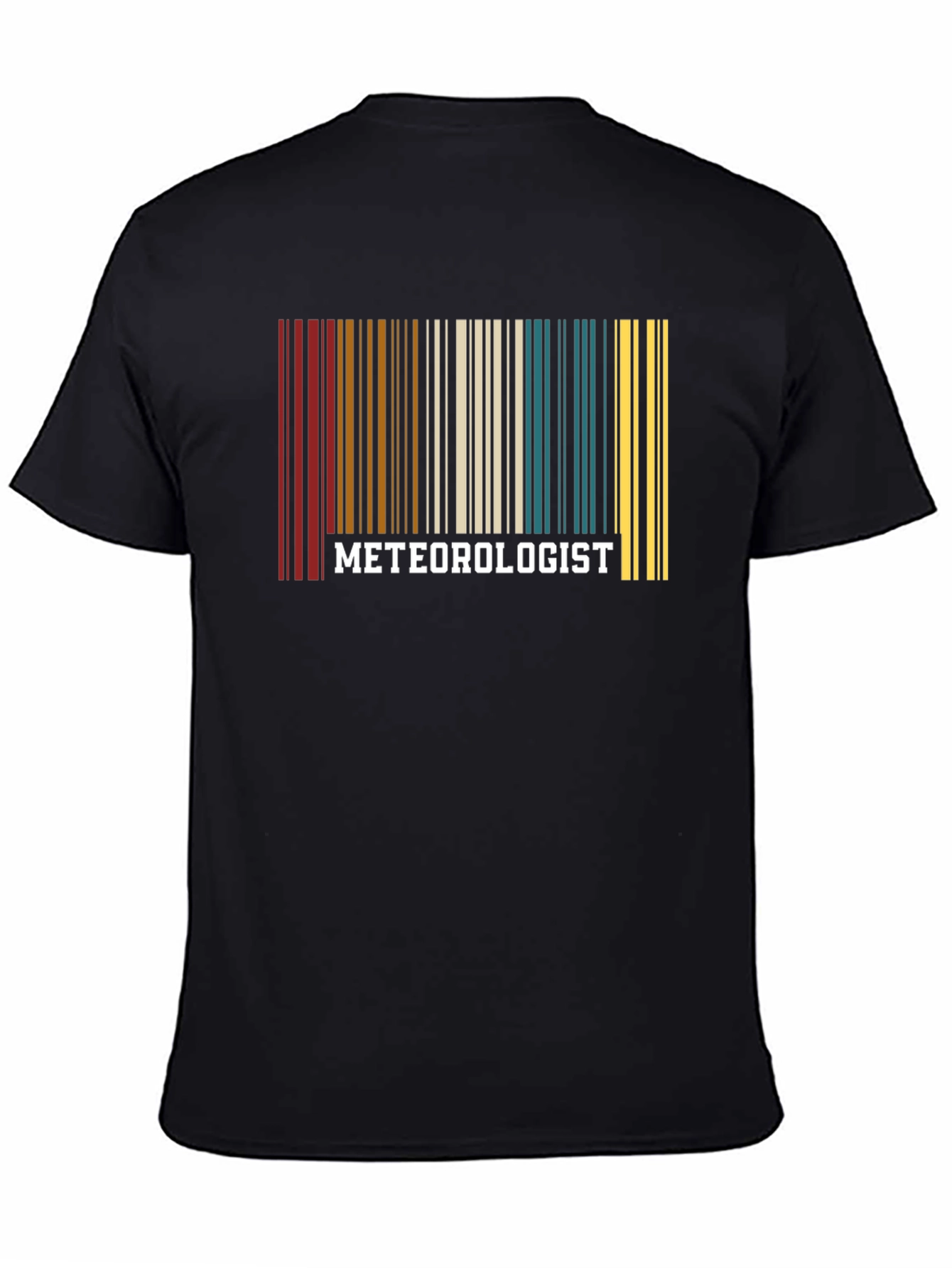 Meteorologist Barcode T-Shirt - Weather Science Gift