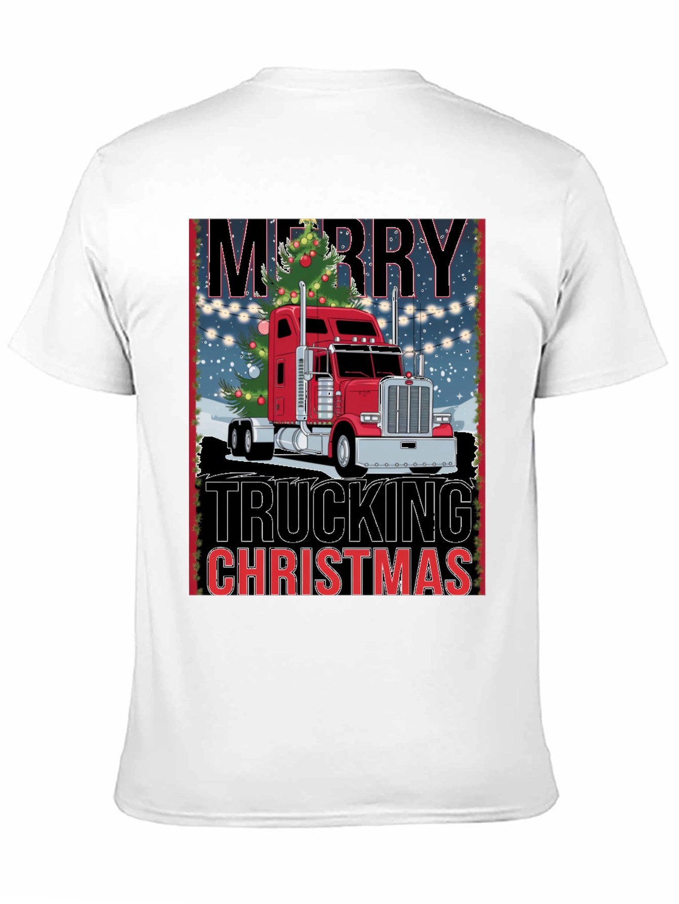 Merry Trucking Christmas T-Shirt