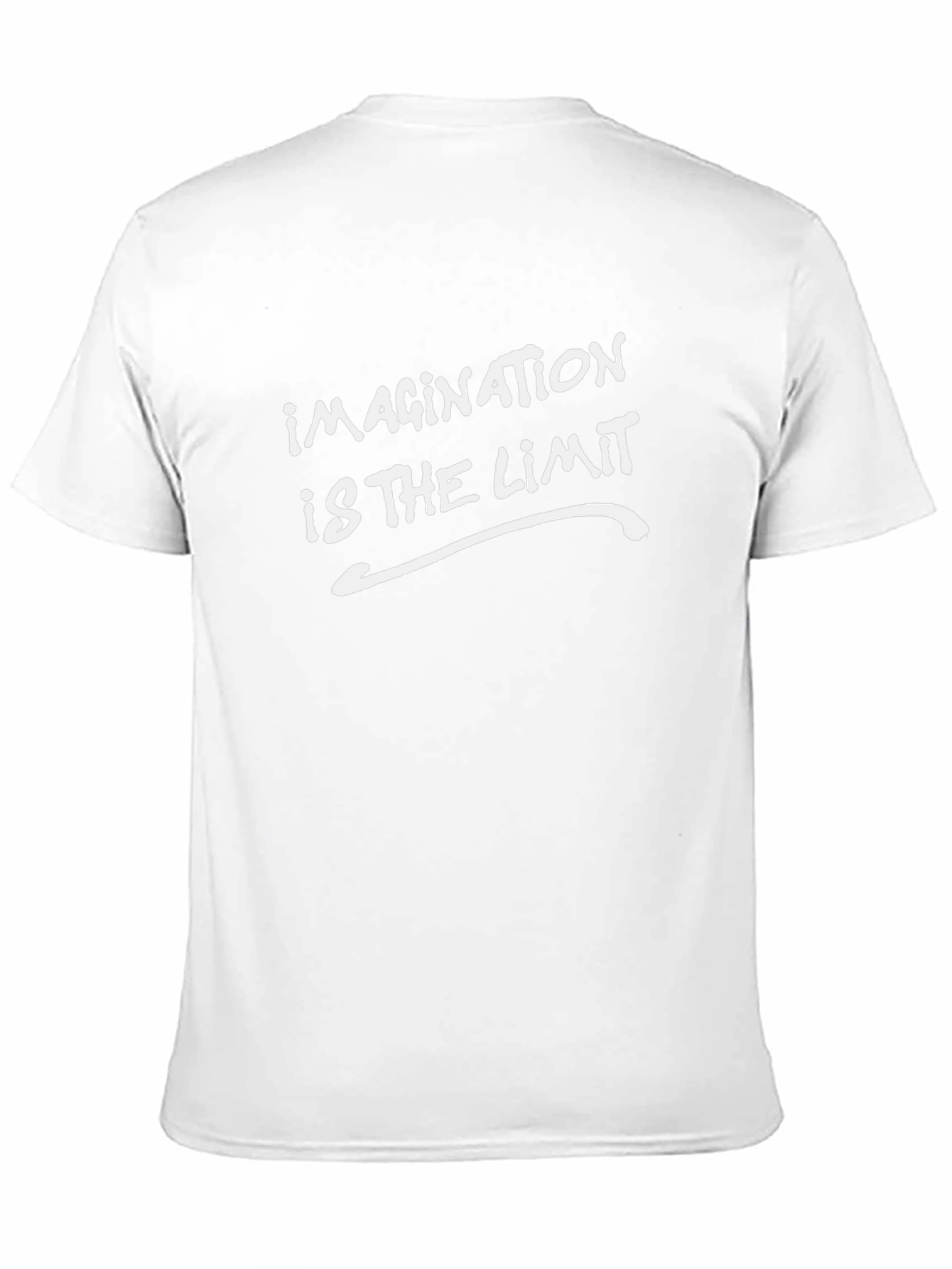Imagination is the Limit Black Graphic Tee