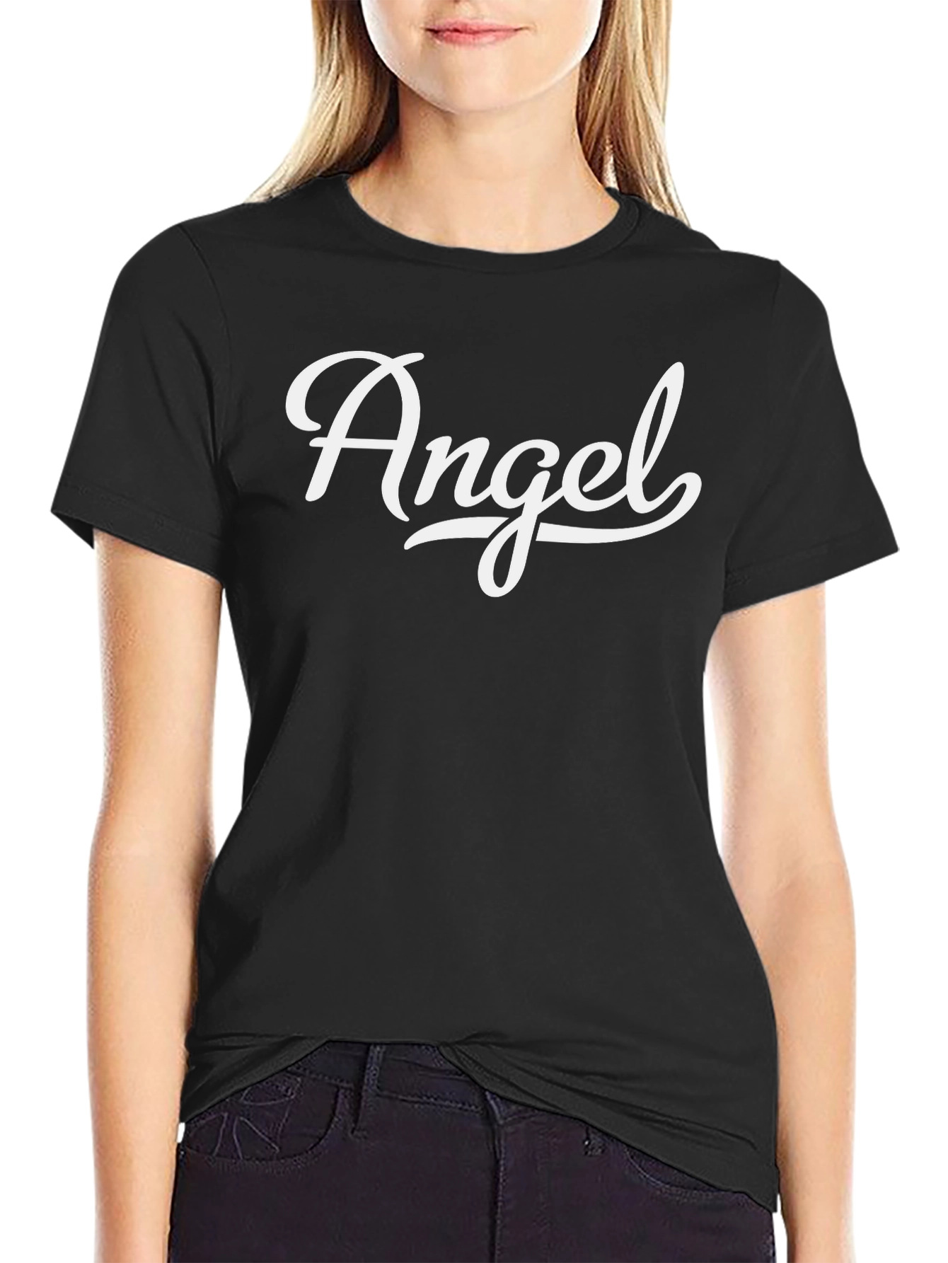 Angel Graphic Tee - Stylish Casual Wear