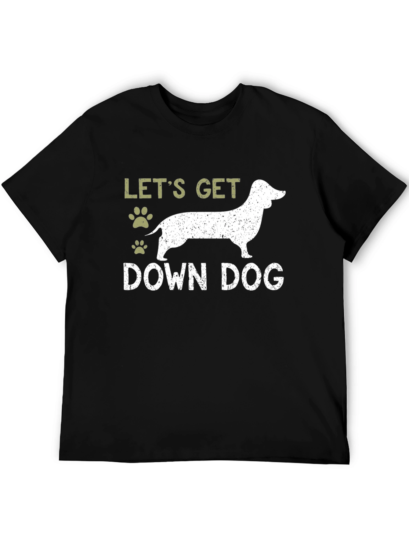Lets Get Down Dog T-Shirt - Dachshund Tee