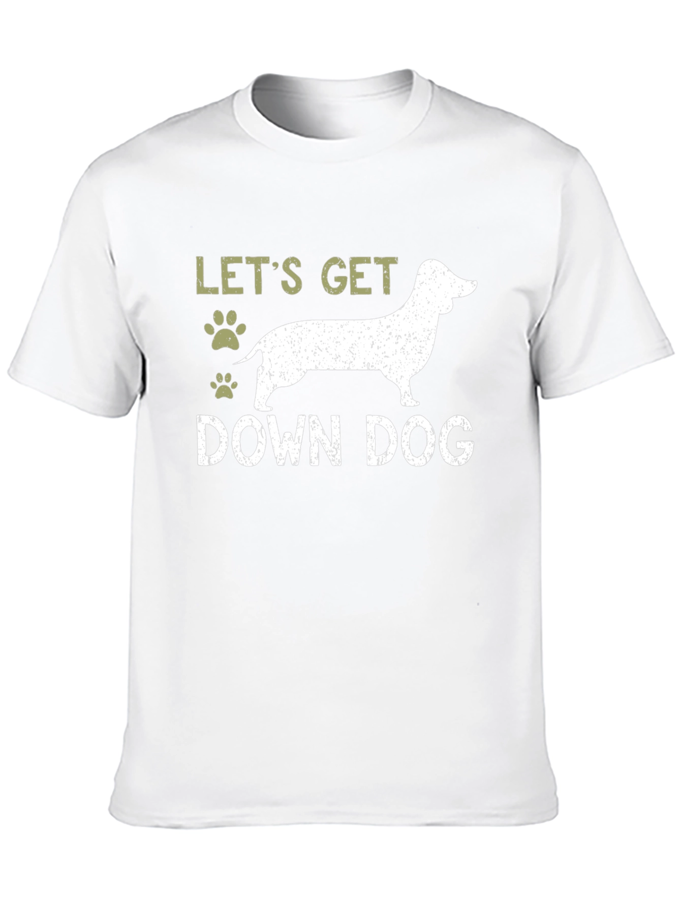 Lets Get Down Dog T-Shirt - Dachshund Tee