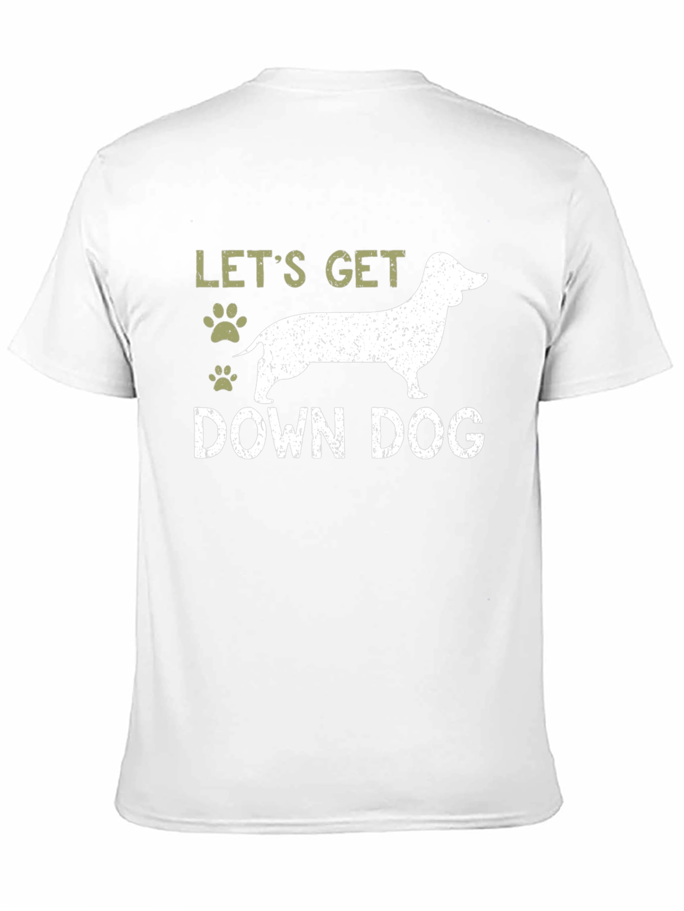 Lets Get Down Dog T-Shirt - Dachshund Tee