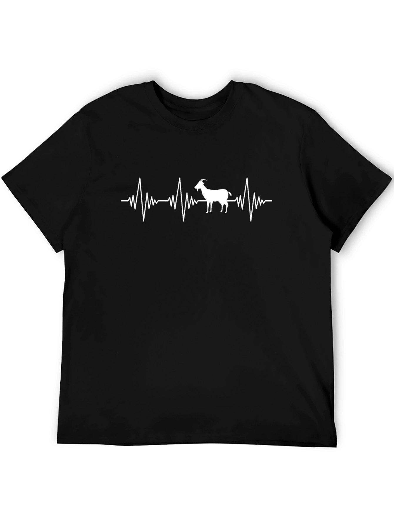 Goat Heartbeat Graphic Tee