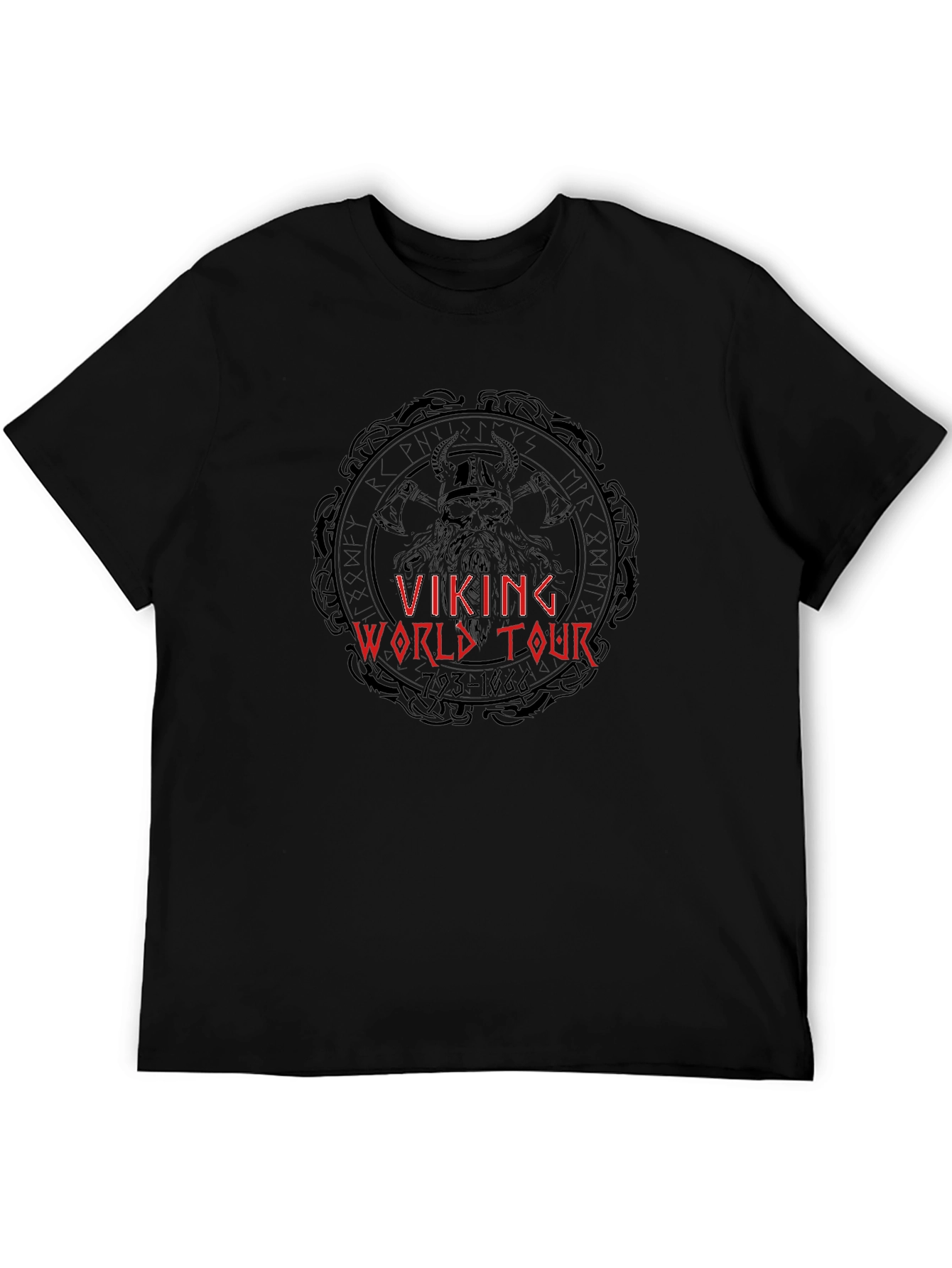 Viking World Tour Black T-Shirt